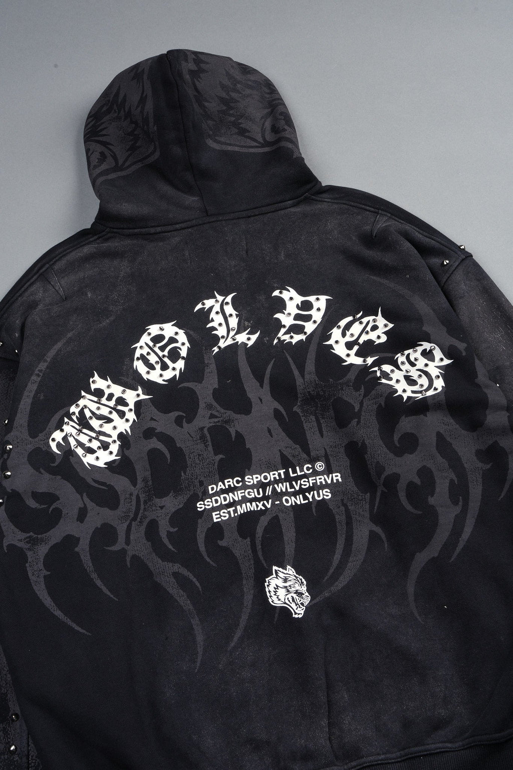 Jason Forever Cornell Hoodie In Black Super Sun Fade