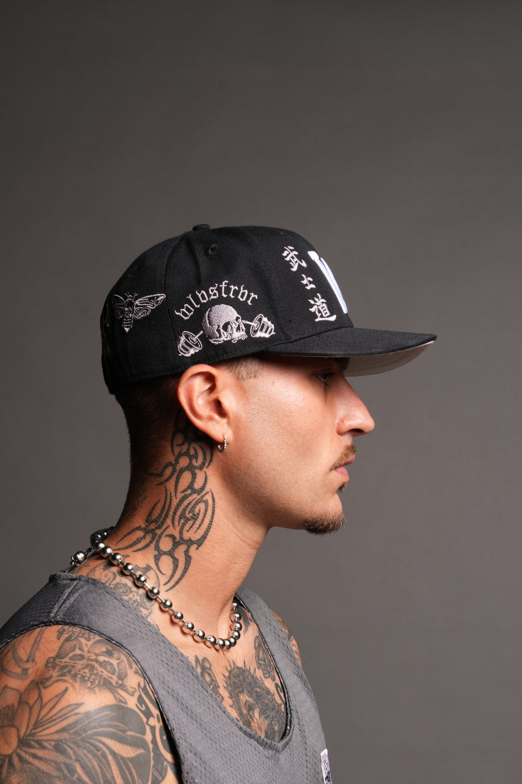 Darc Sport Icons Fitted Cap In Black/Wolf Gray - imagem 5