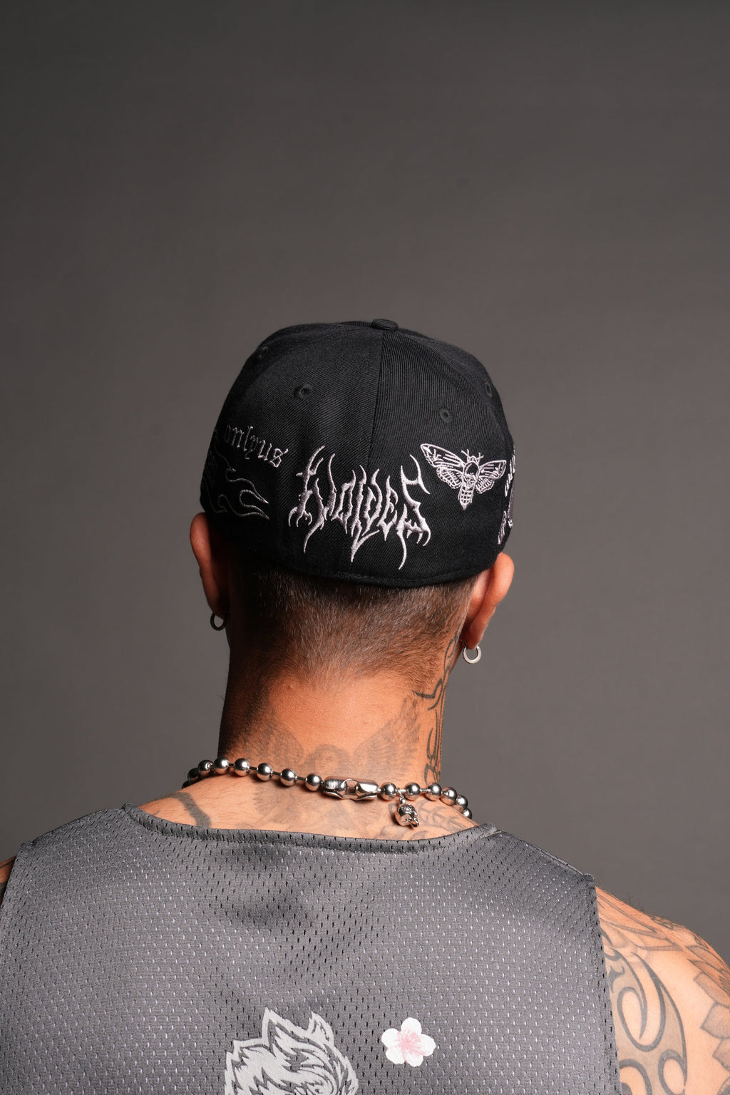 Darc Sport Icons Fitted Cap In Black/Wolf Gray - imagem 6