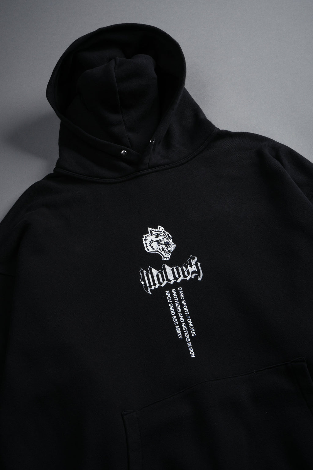 Free Will V2 Pierce Hoodie in Black — imagem 8