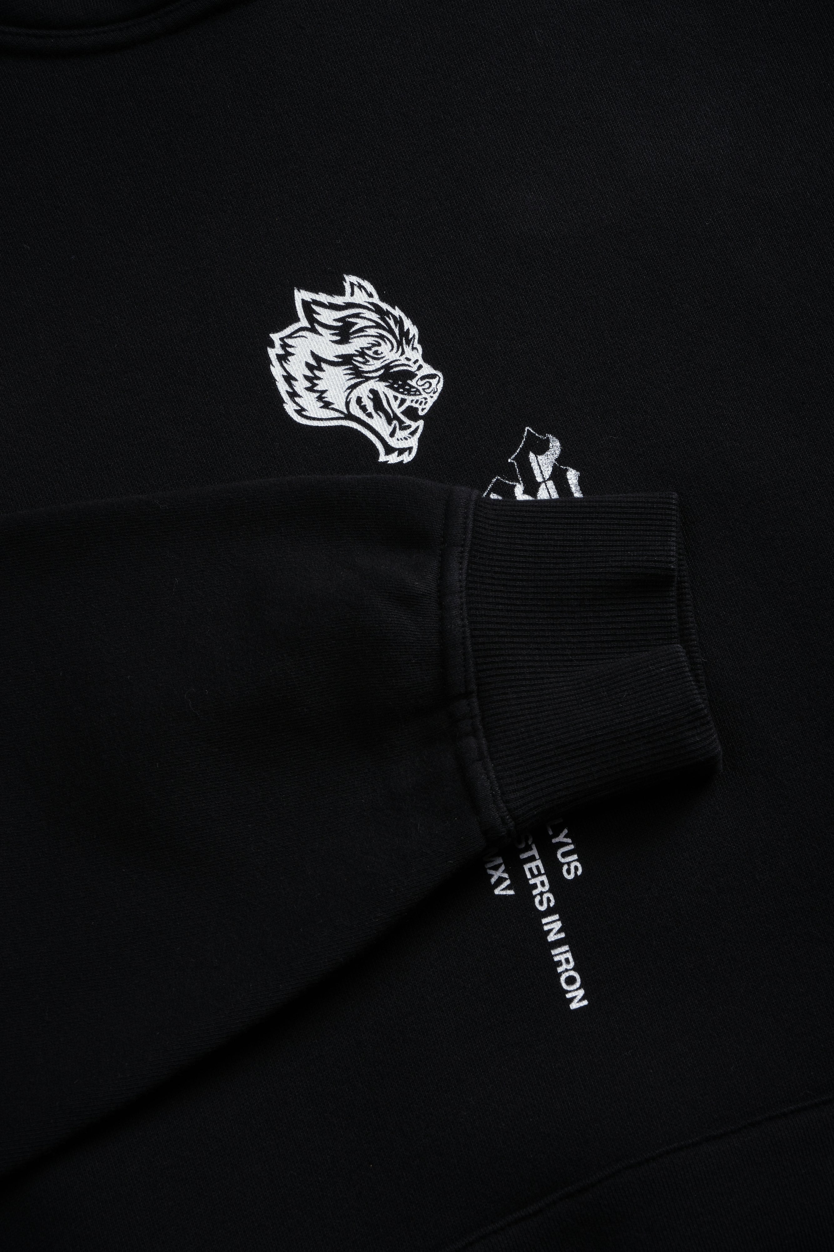 Free Will V2 Pierce Hoodie in Black — imagem 9