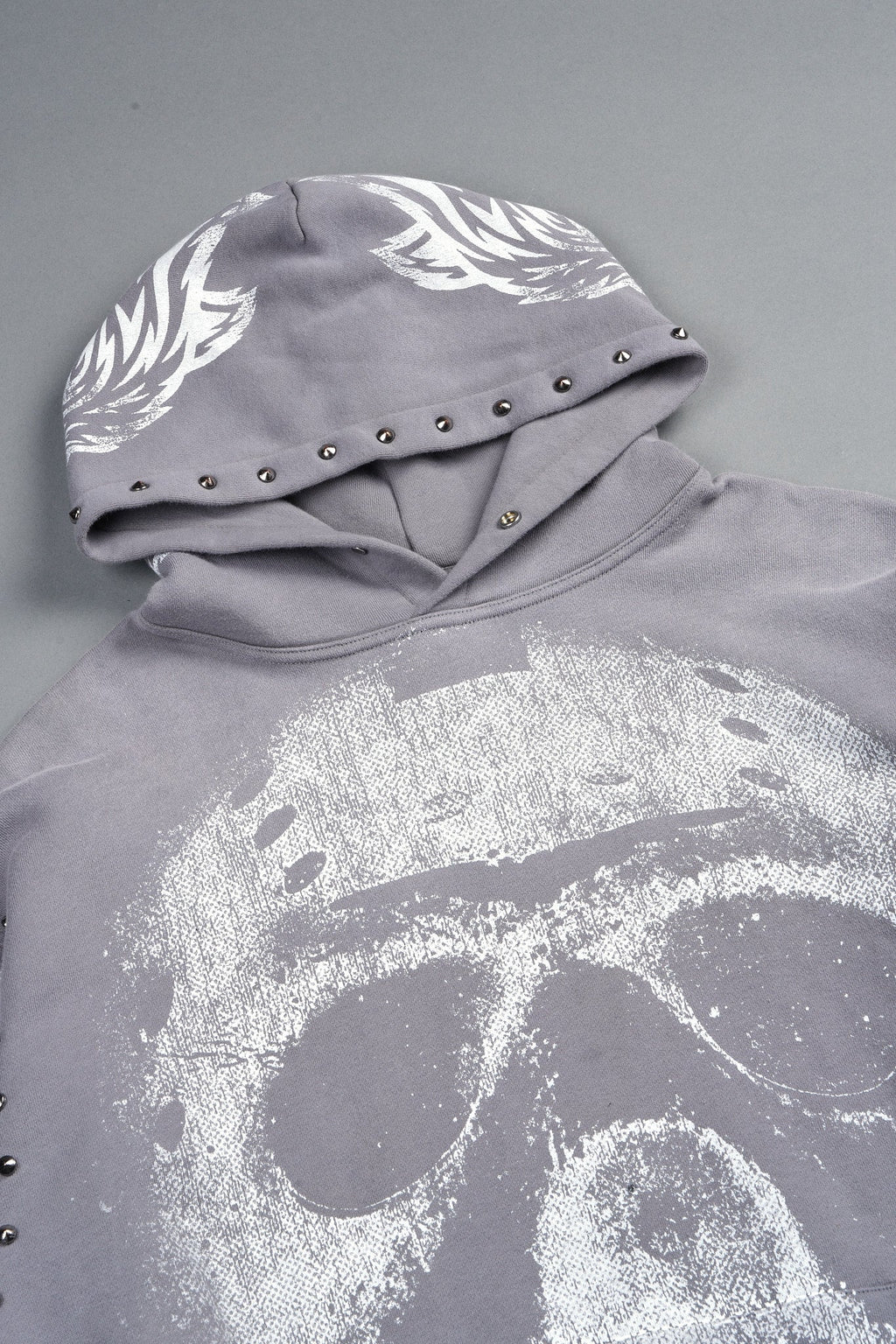 Jason Forever Cornell Hoodie In Dove Gray Drift Wash