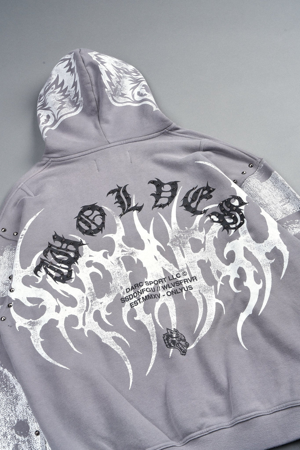 Jason Forever Cornell Hoodie In Dove Gray Drift Wash