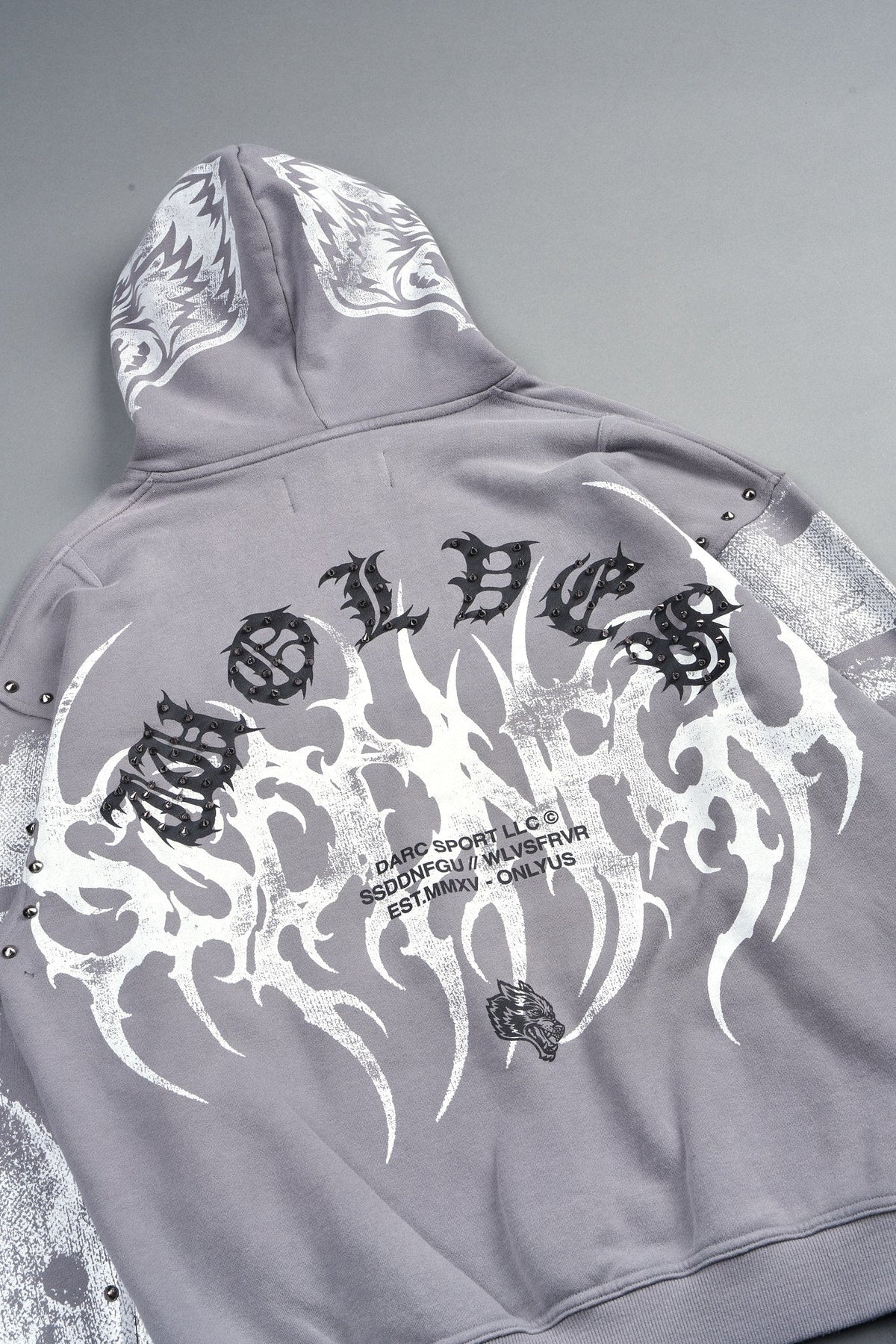 Jason Forever Cornell Hoodie In Dove Gray Drift Wash