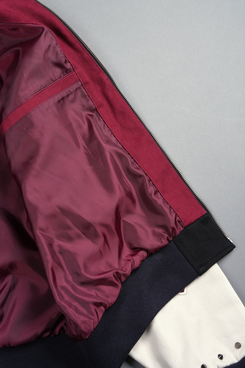 Mori Thorns Gordon Racing Jacket In Black/Oxblood