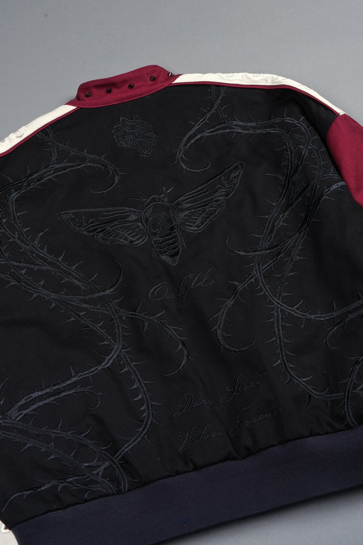 Mori Thorns Gordon Racing Jacket In Black/Oxblood