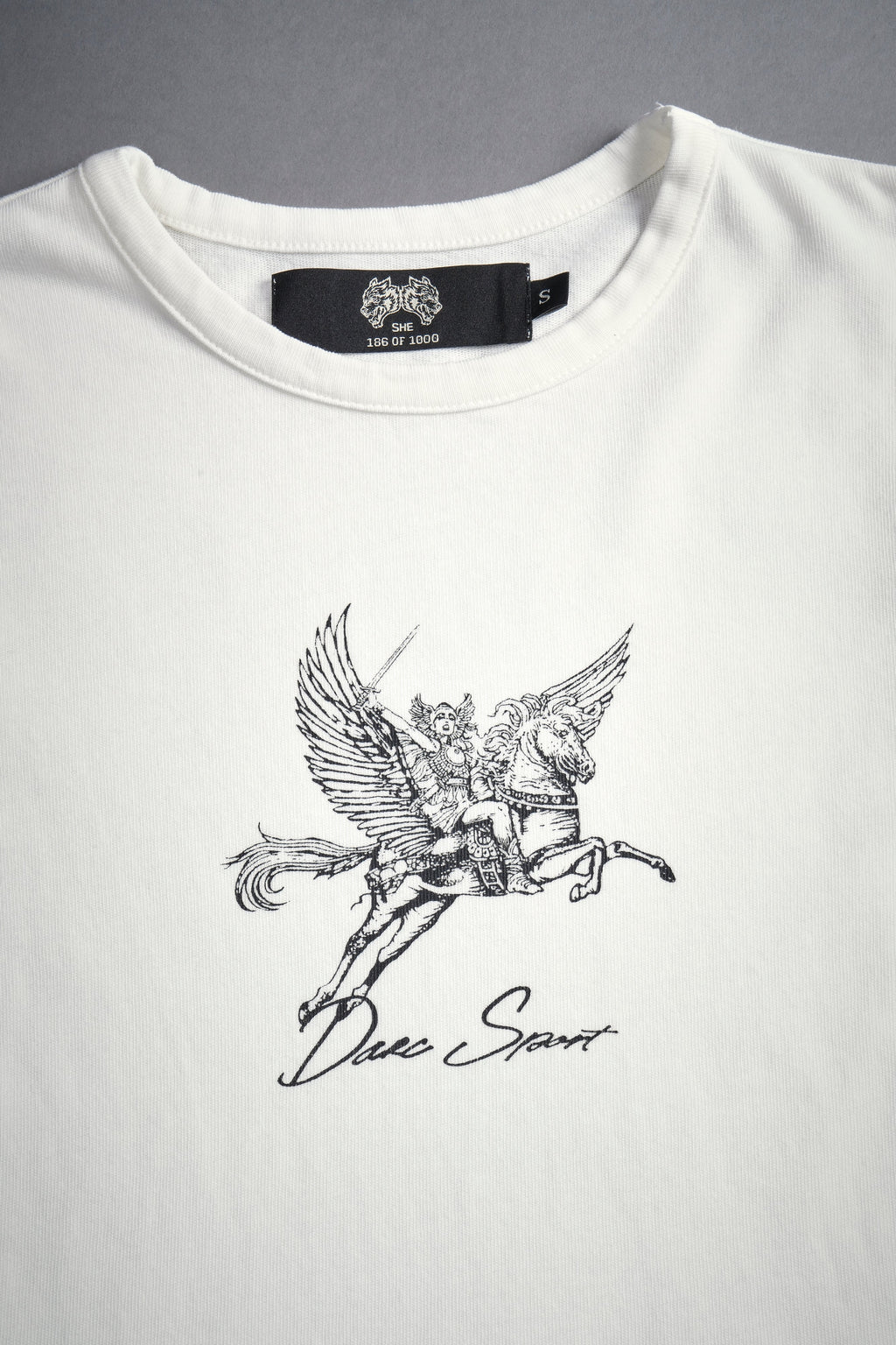 Valkyrie "Baby" Tee in Cream — imagem 6