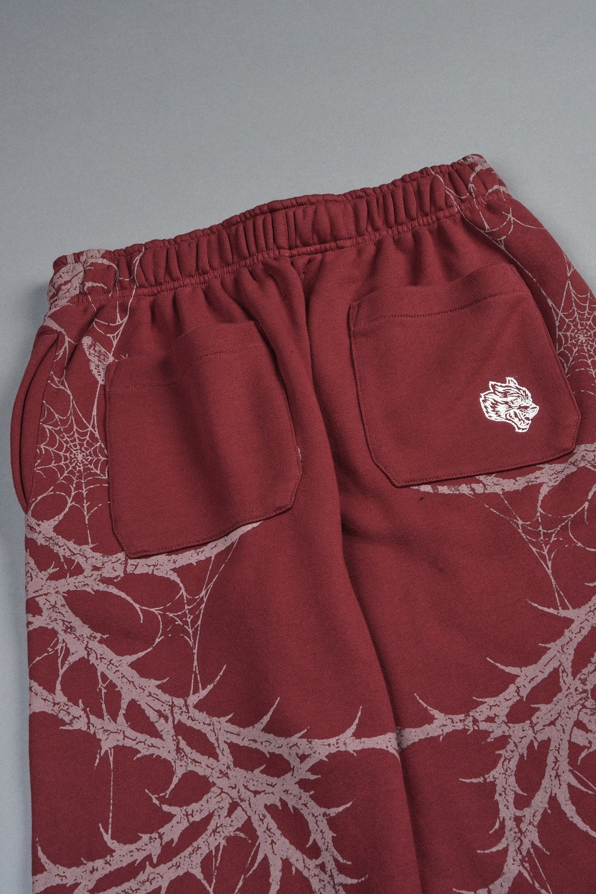 Hesh Chopper Thorns Big Cozy Sweats In Oxblood