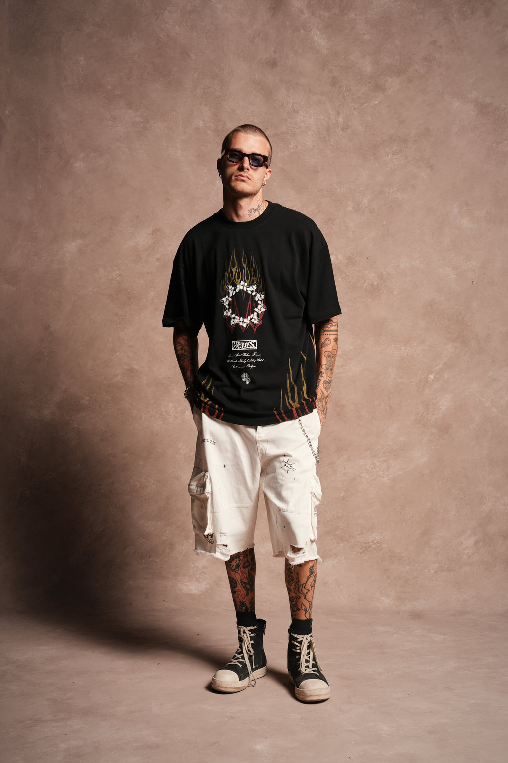 Mickey Forever Premium Oversized Tee in Black