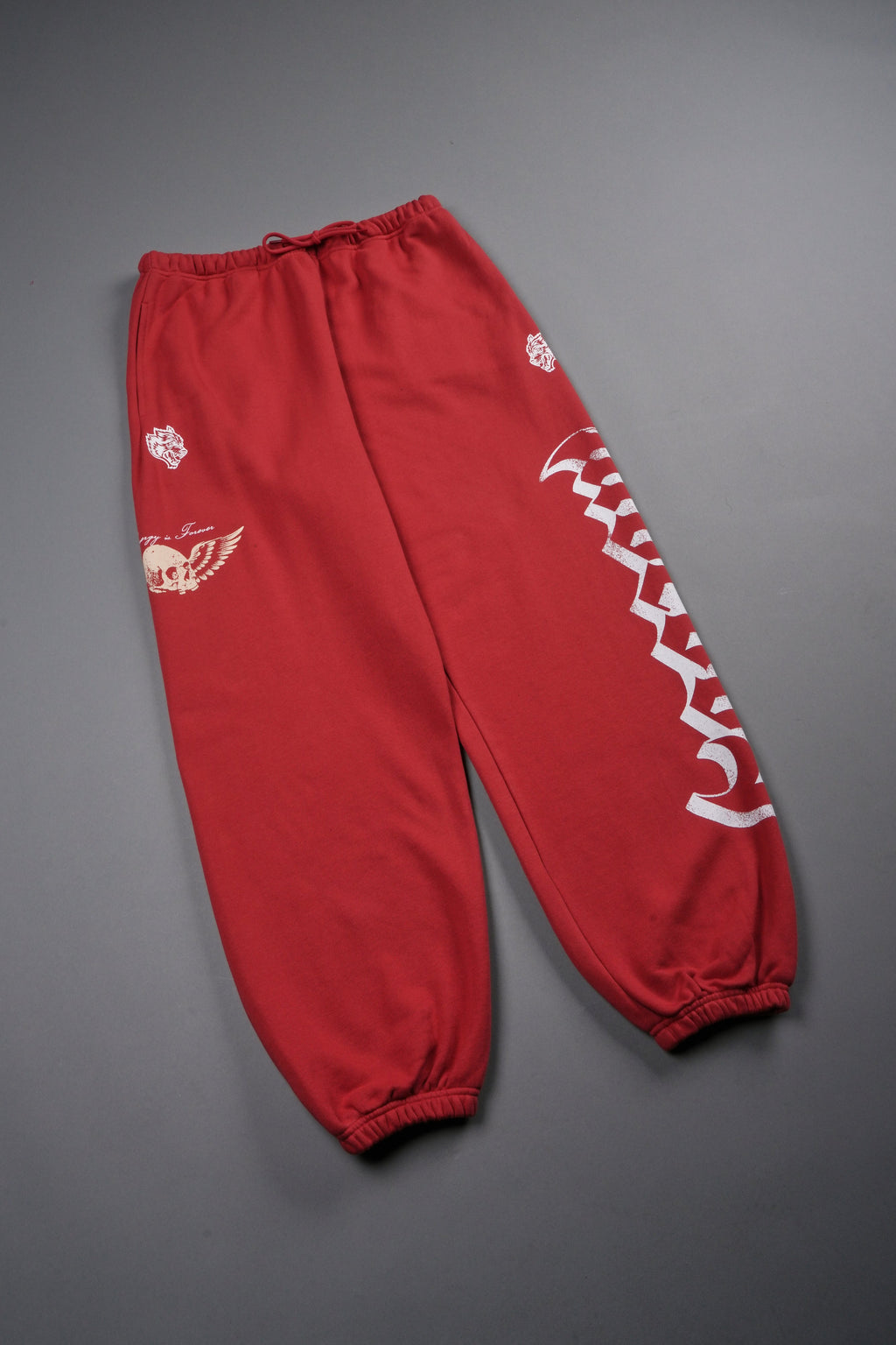 Free Will V2 Lightweight Lounger Sweat Pants in Roman Red — imagem 12