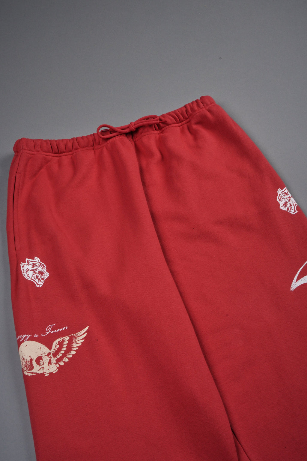 Free Will V2 Lightweight Lounger Sweat Pants in Roman Red — imagem 13