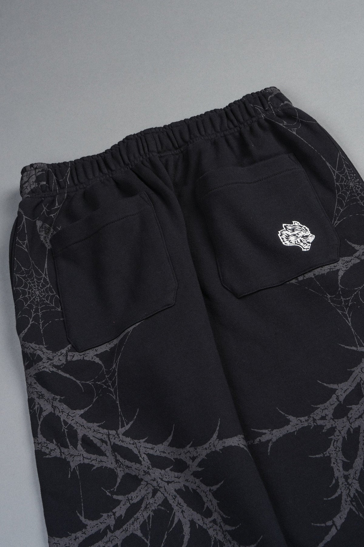 Hesh Chopper Thorns Big Cozy Sweats In Black