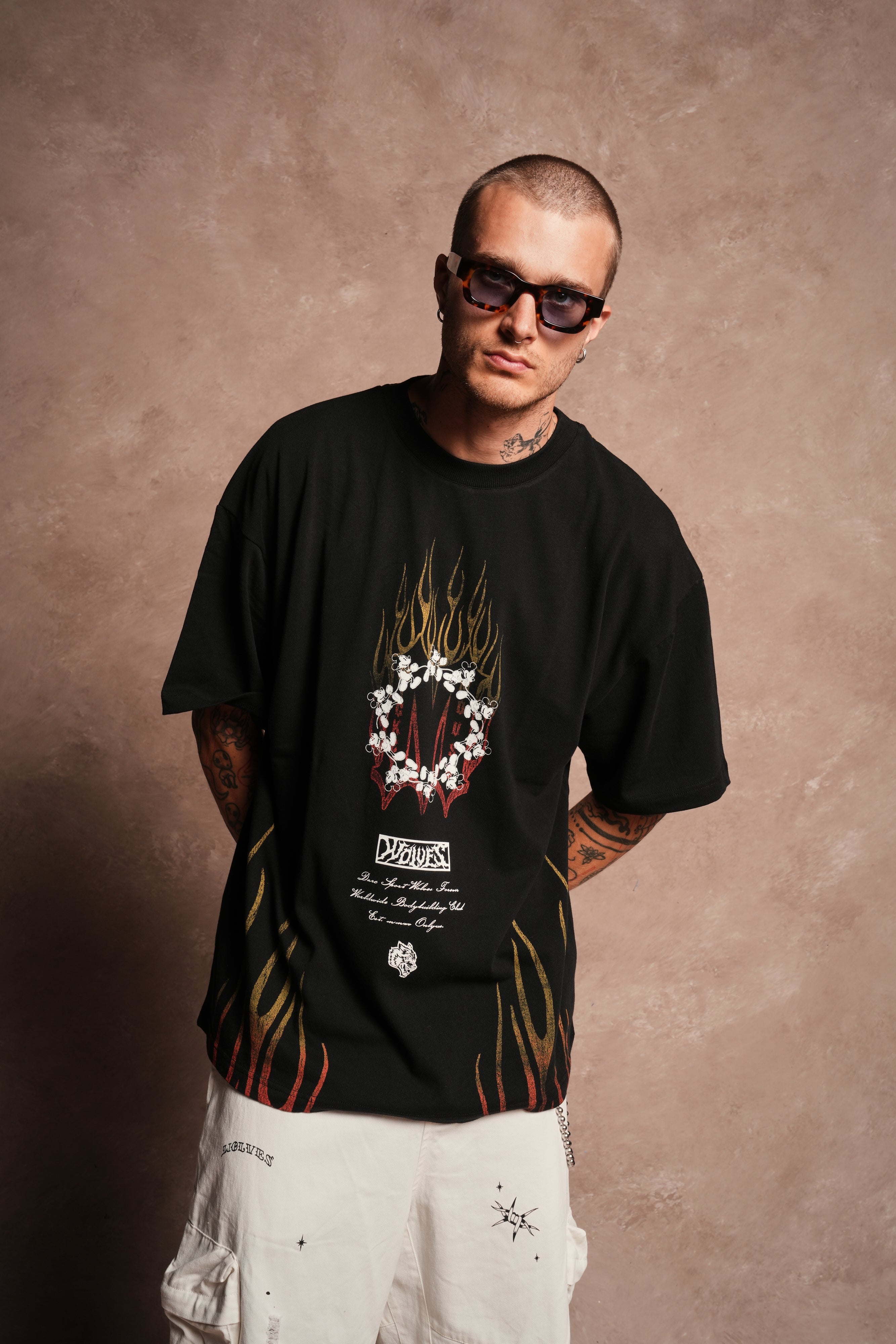 Mickey Forever Premium Oversized Tee in Black