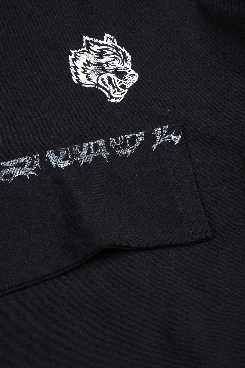 Wolves Refrain Eden Ls Tee In Black