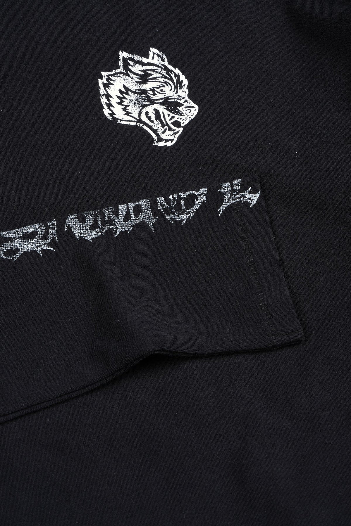 Wolves Refrain Eden Ls Tee In Black