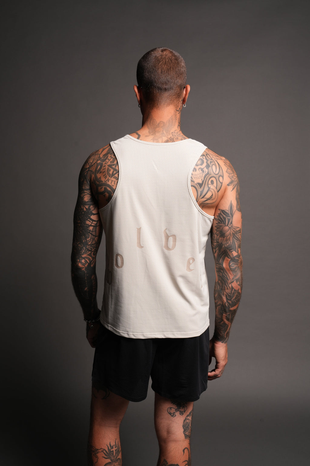 Pyramid V3 Rocky Running Tank In Cream - imagem 2