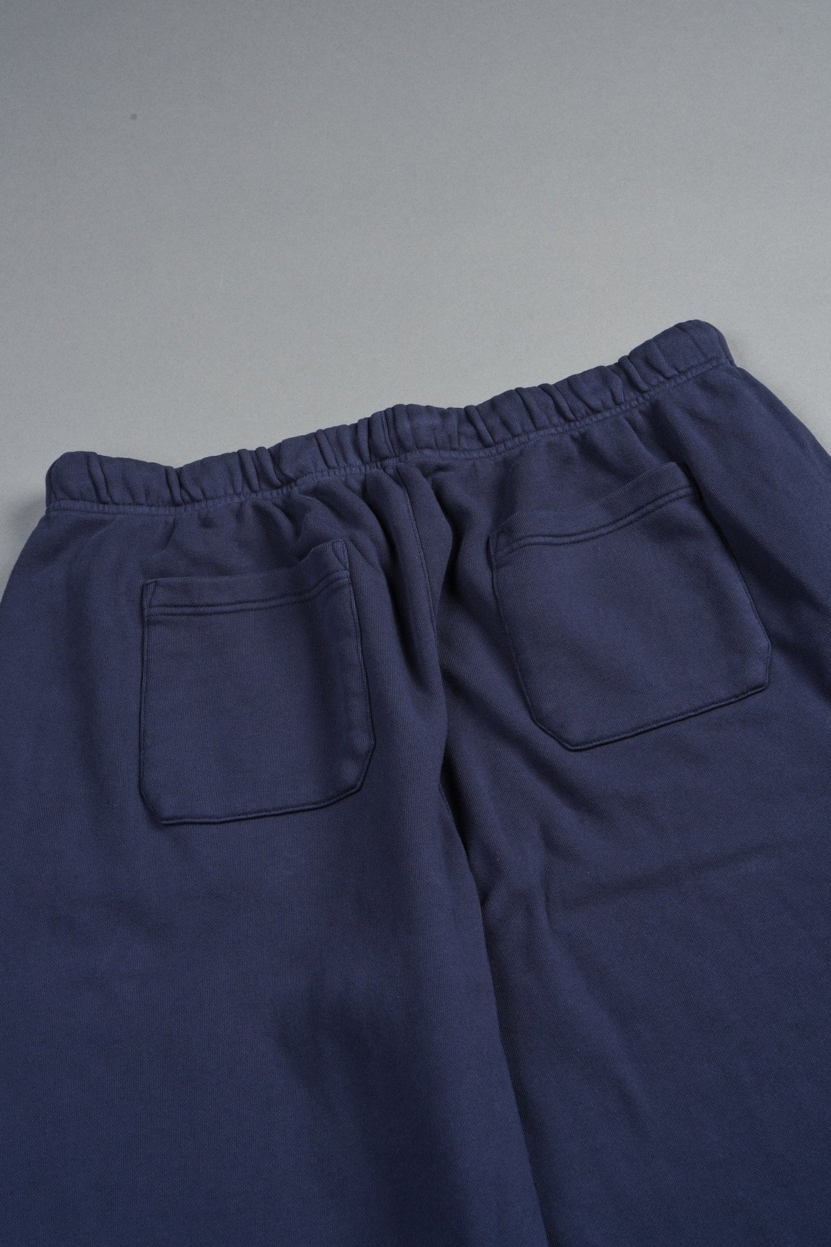 Dual Wolf Capri Sweat Pants In Storm Blue