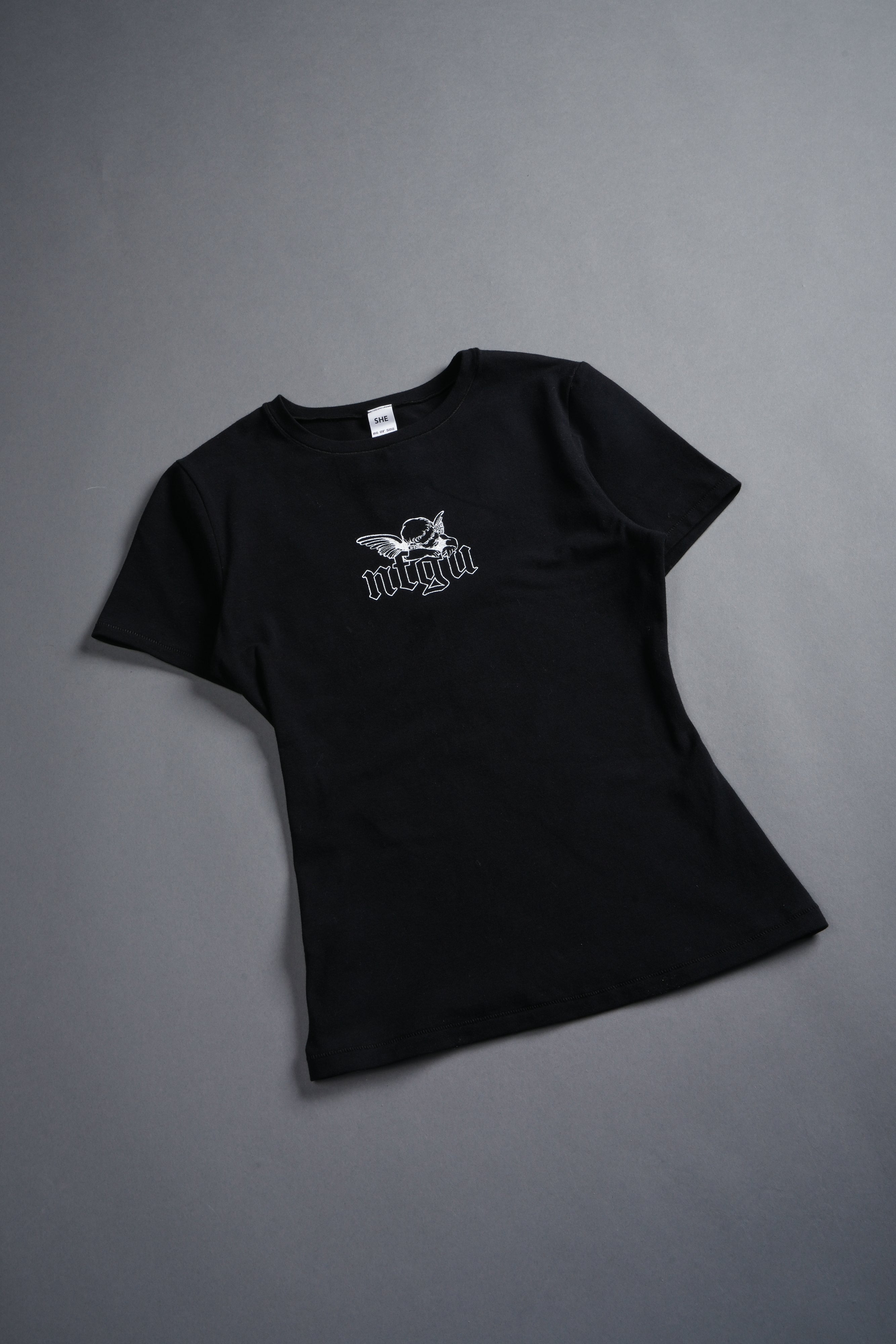 Cherub NFGU "Eden" S/S Tee in Black — imagem 3