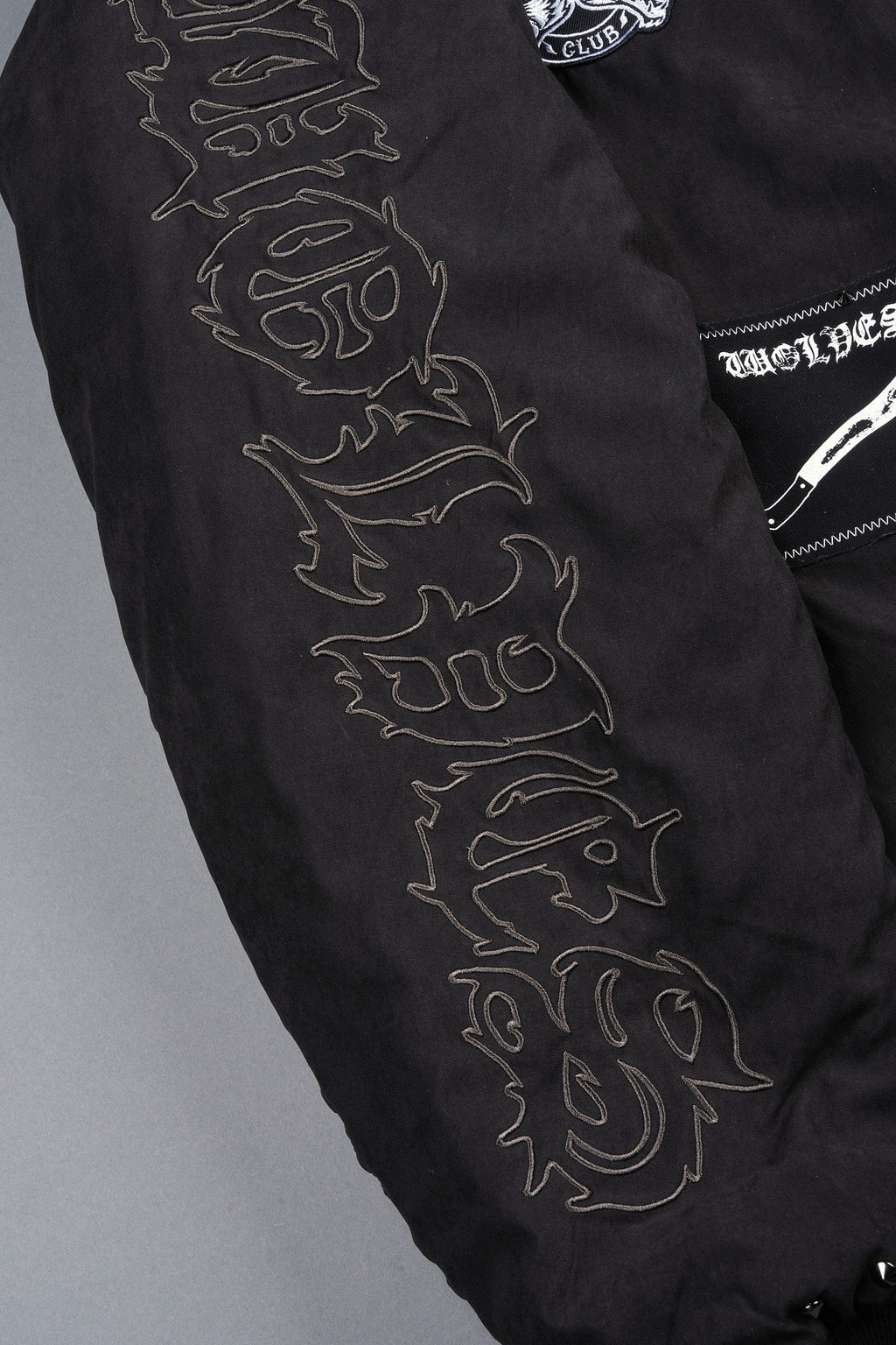 Jason Frvr Cloud Quilted Reversible Bomber Jacket In Black/Oxblood