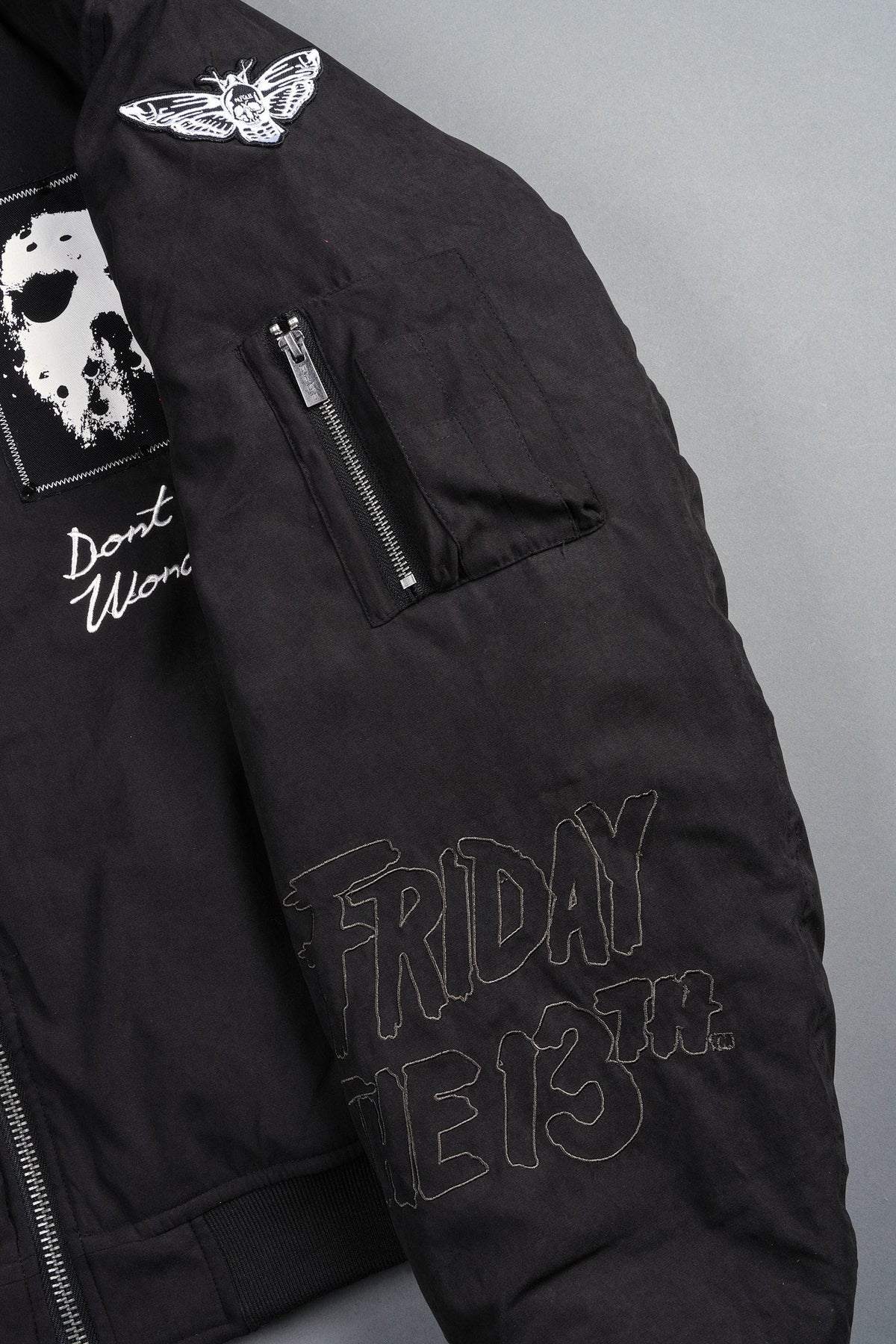 Jason Frvr Cloud Quilted Reversible Bomber Jacket In Black/Oxblood