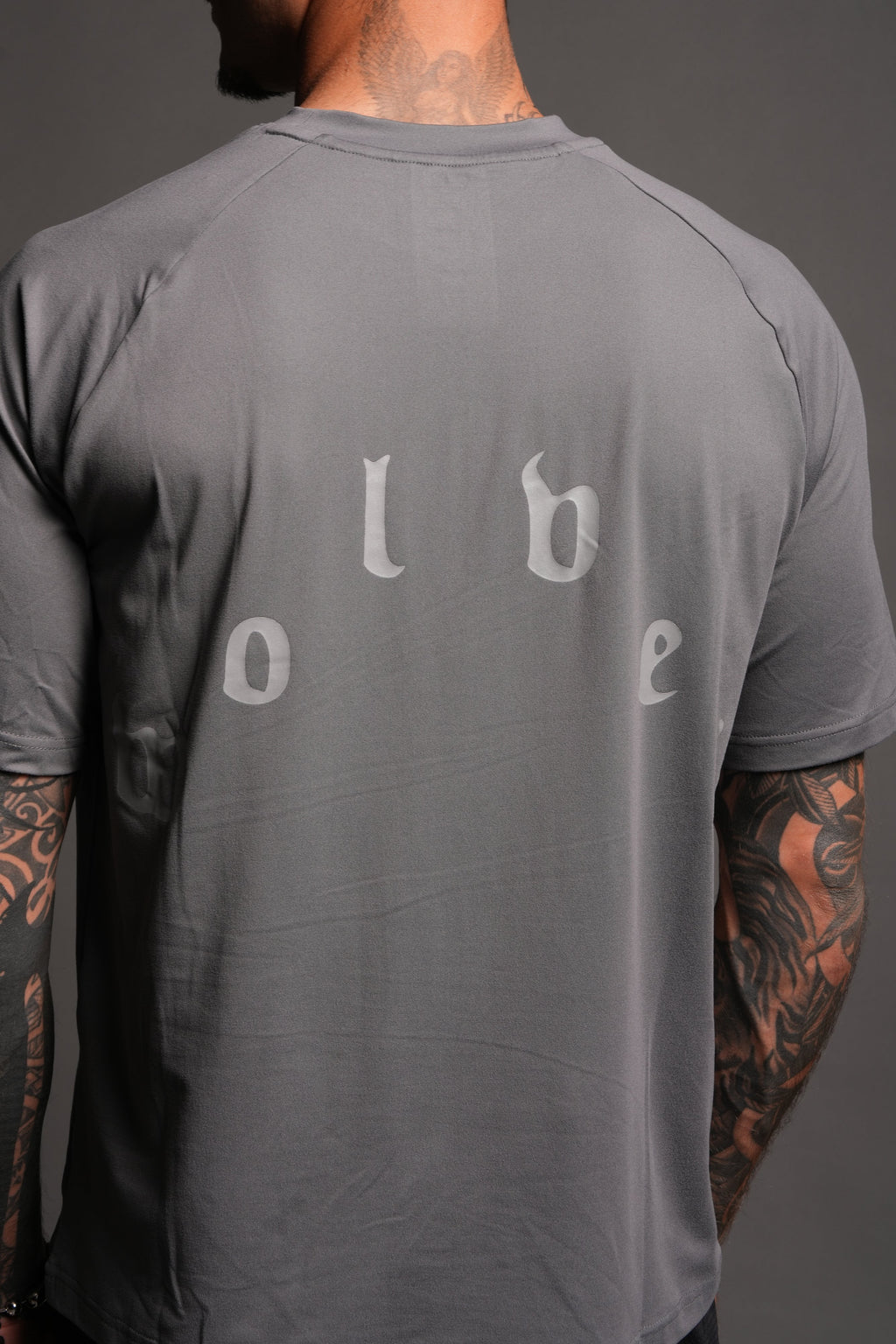 Pyramid V3 Dry Wolf Raglan Ss Tee In Slate Gray - imagem 7