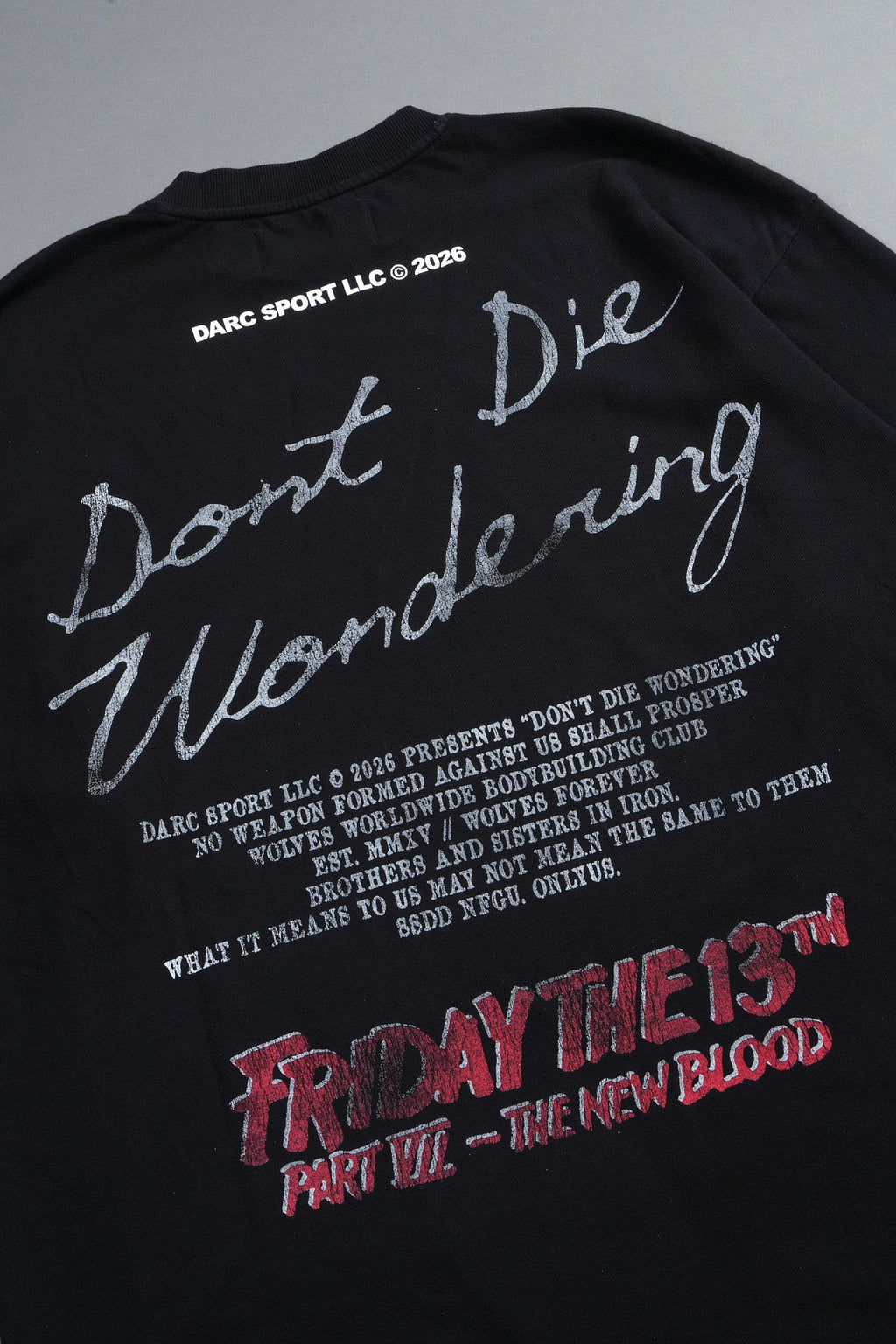 The New Blood Premium Oversized Tee In Black