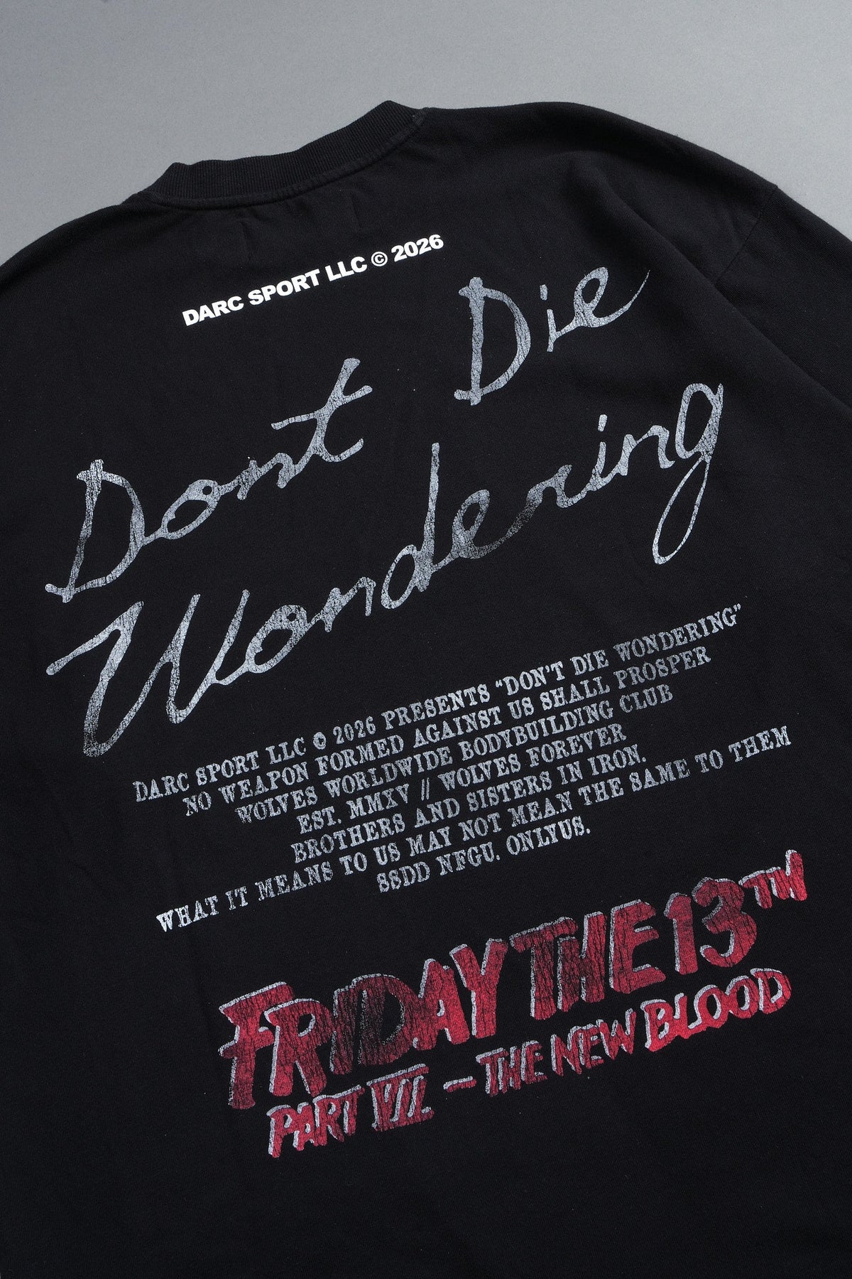 The New Blood Premium Oversized Tee In Black