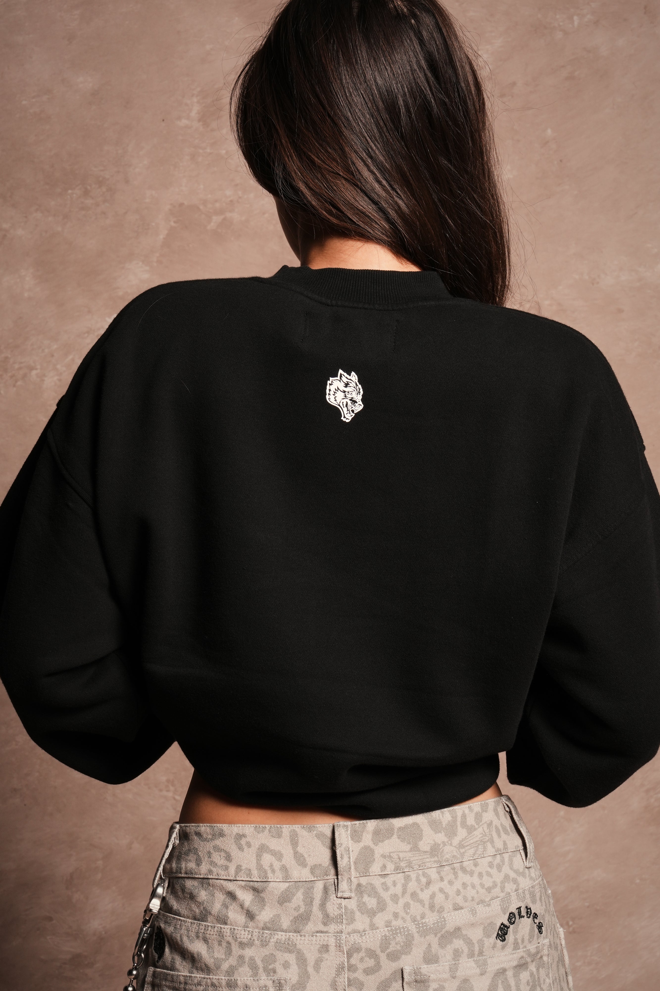 The Two Of Us London Crewneck in Black
