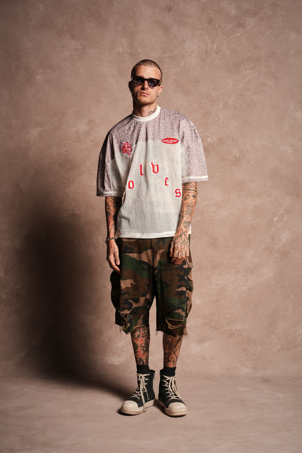 Darc Pyramid Bobby B Jersey in Clay Leopard - imagem 5