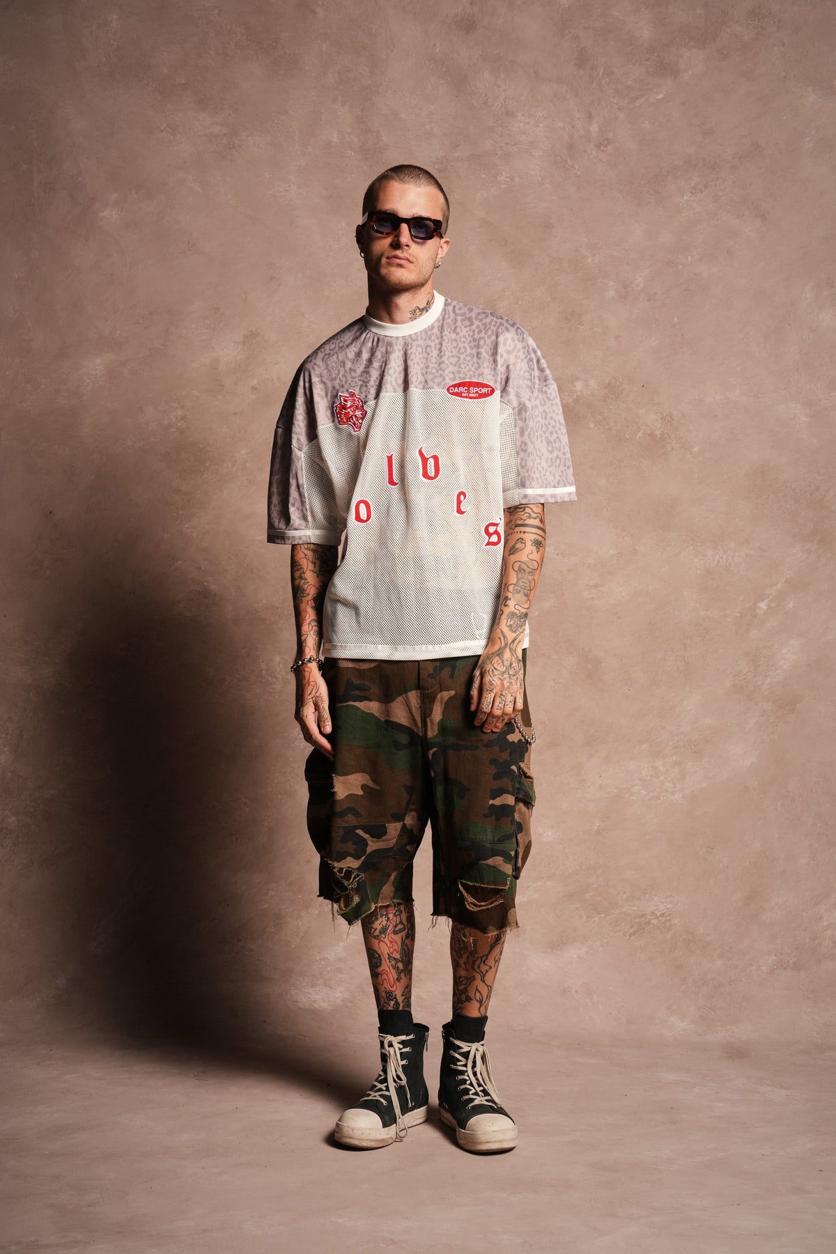 Darc Pyramid Bobby B Jersey in Clay Leopard - imagem 5