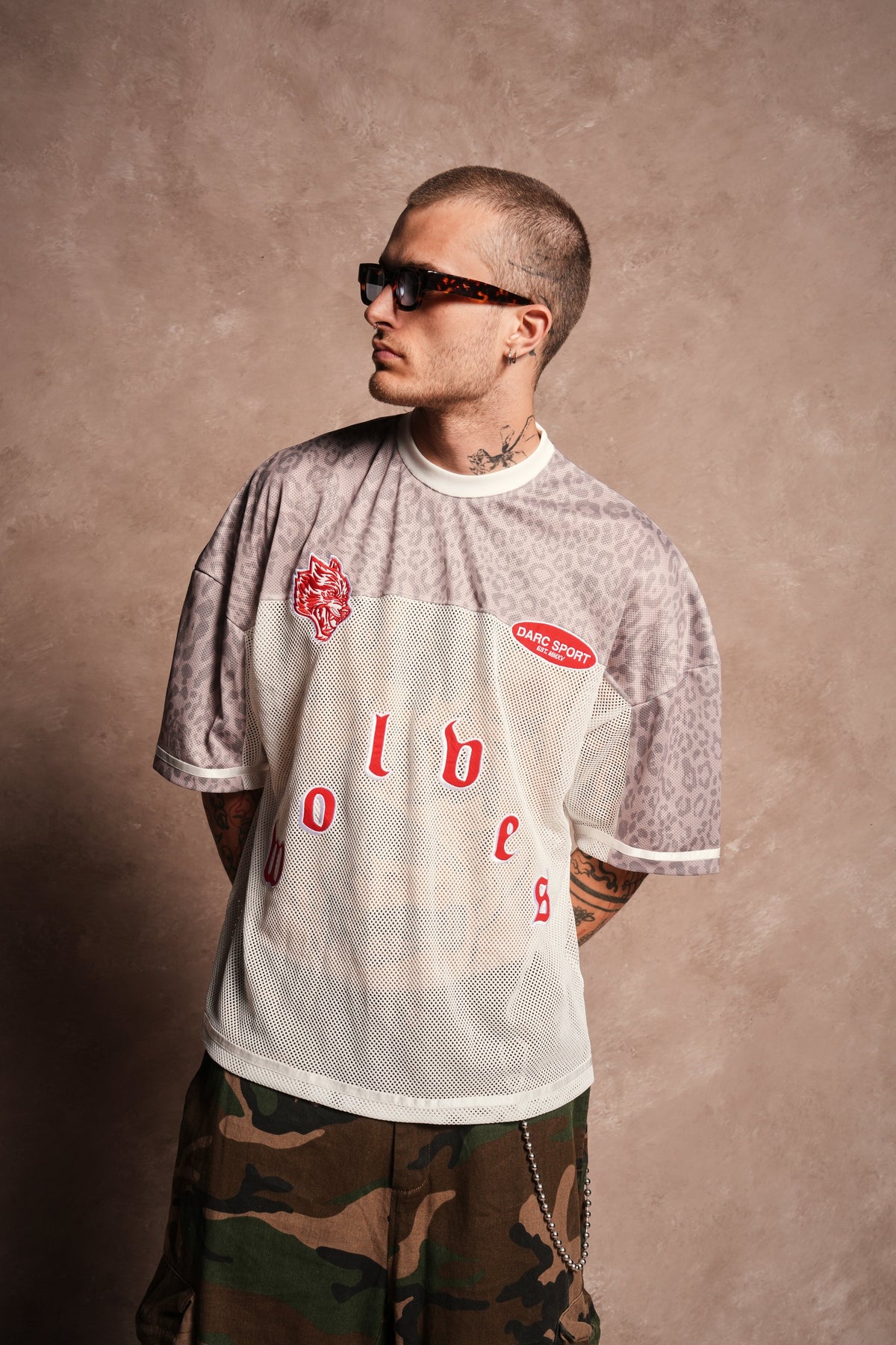 Darc Pyramid Bobby B Jersey in Clay Leopard - imagem 4