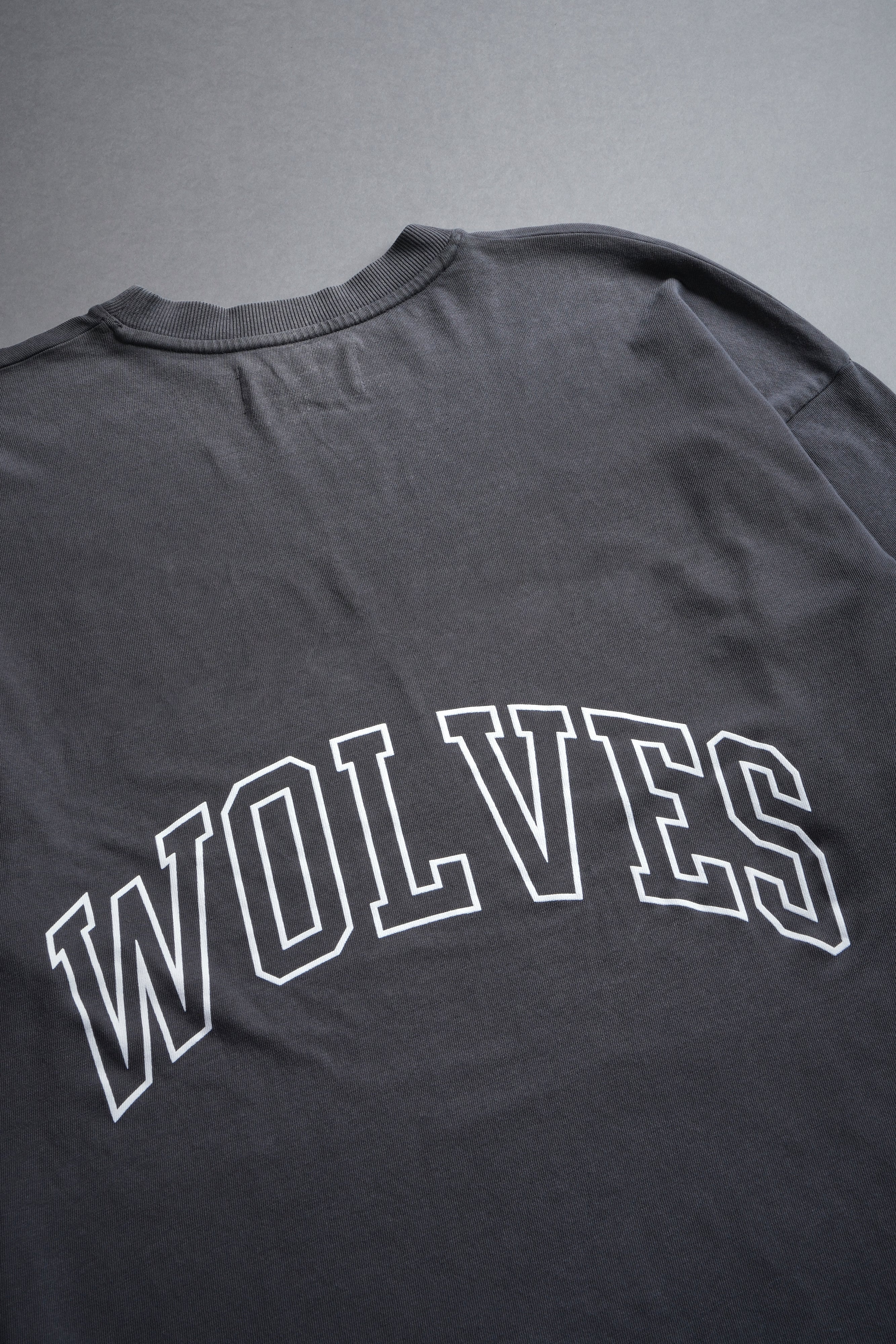 Son Of Odin "Premium" Oversized Tee in Wolf Gray — imagem 4