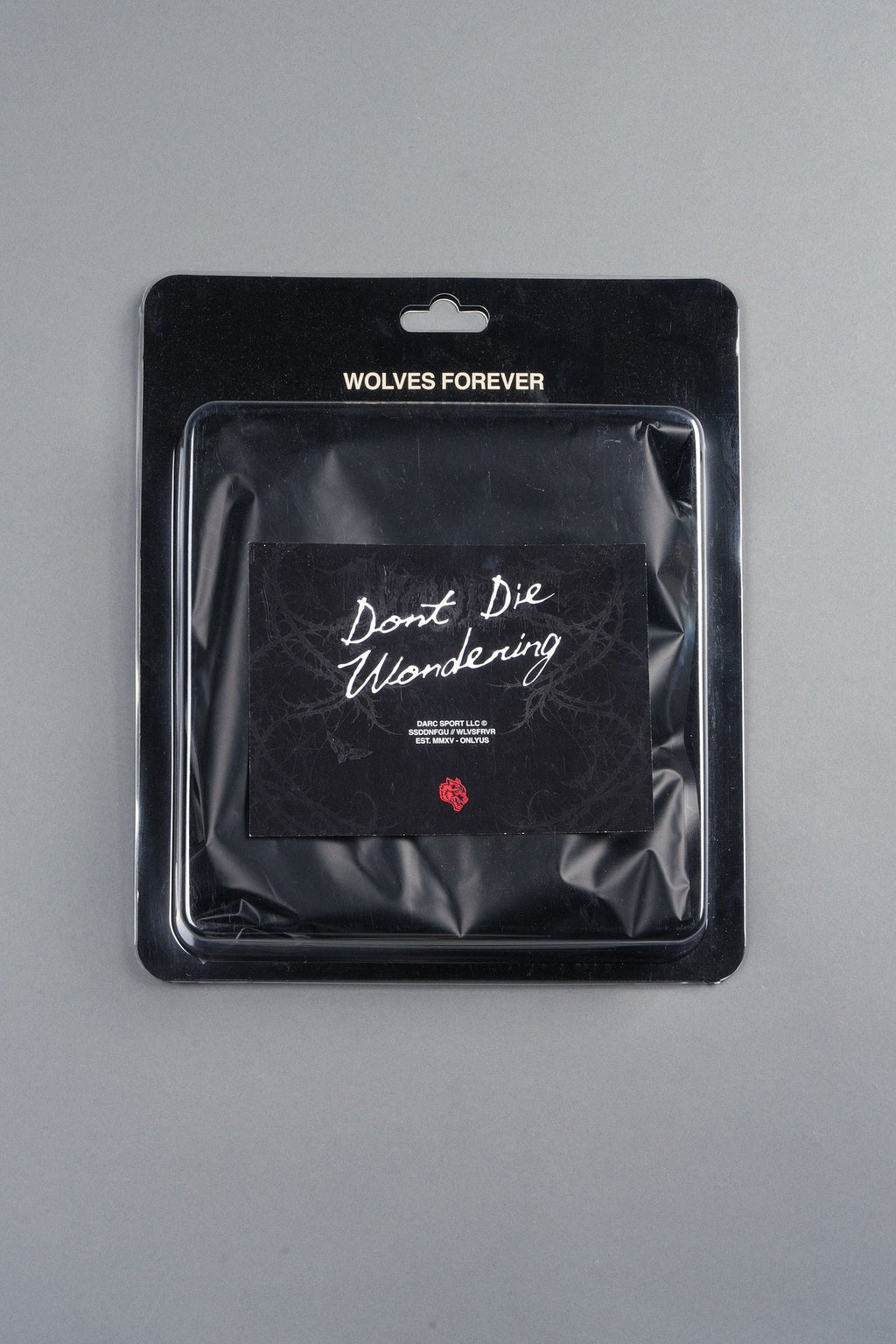 Dont Die Wondering Mystery Tee In Black