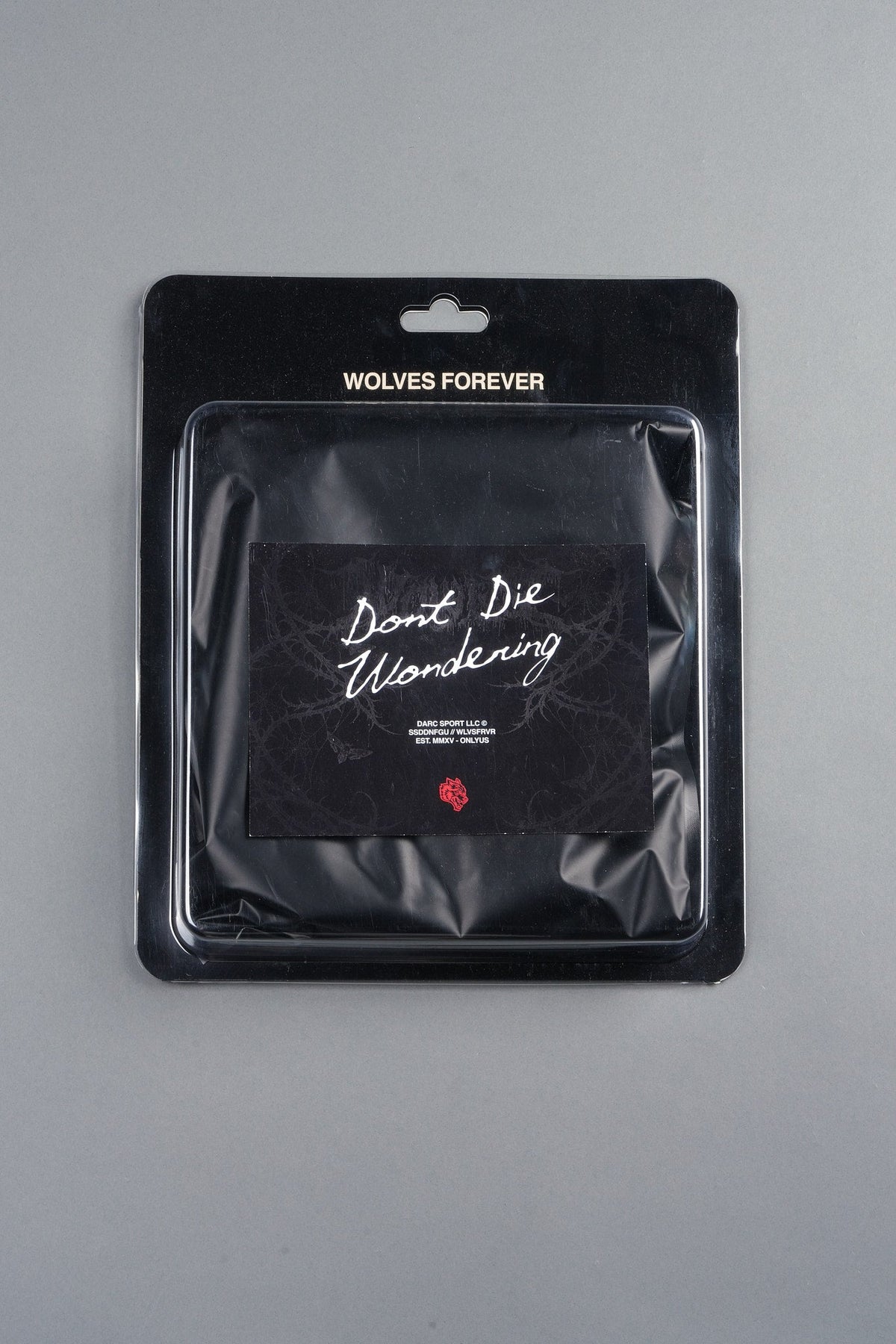 Dont Die Wondering Mystery Tee In Black