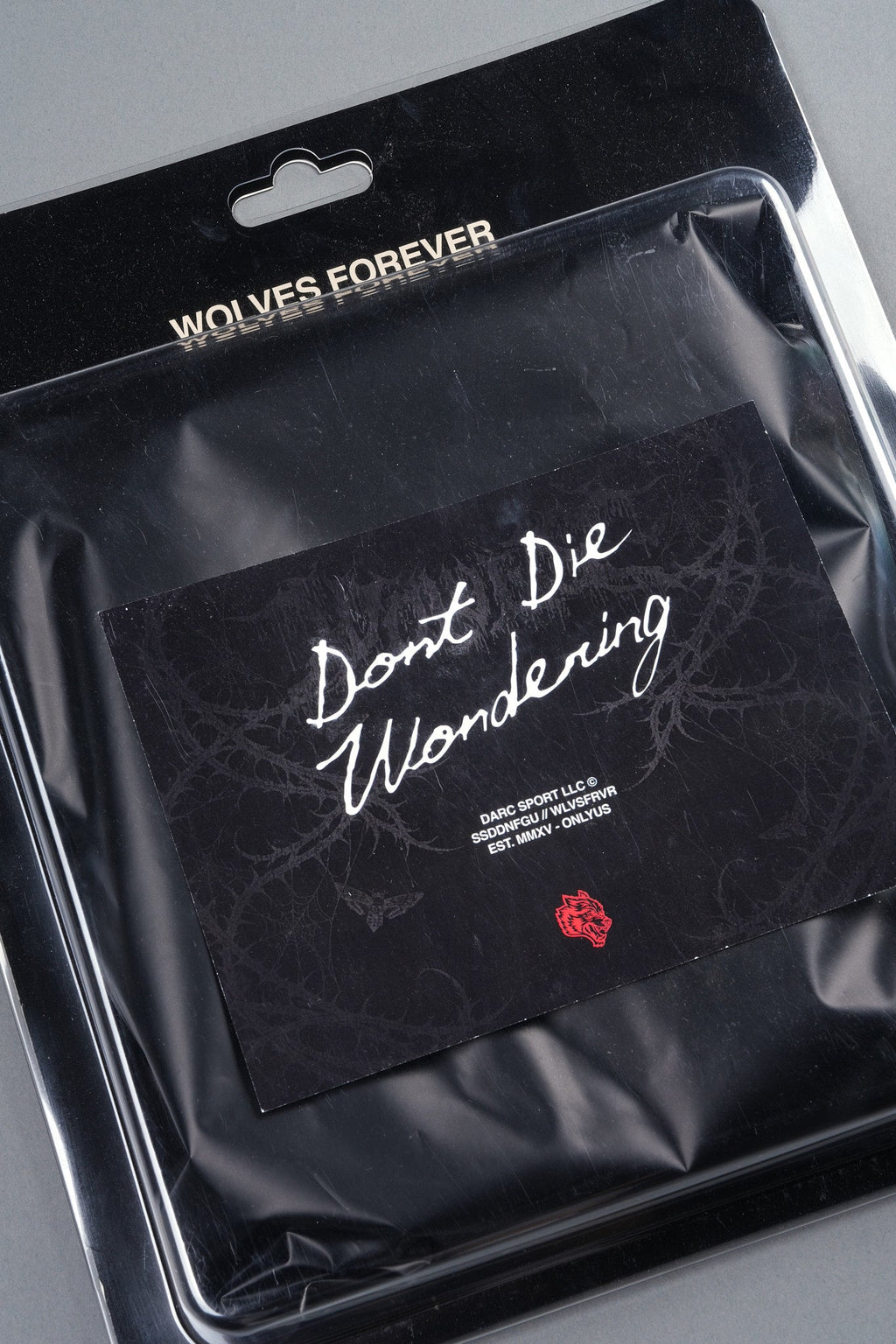 Dont Die Wondering Mystery Tee In Black