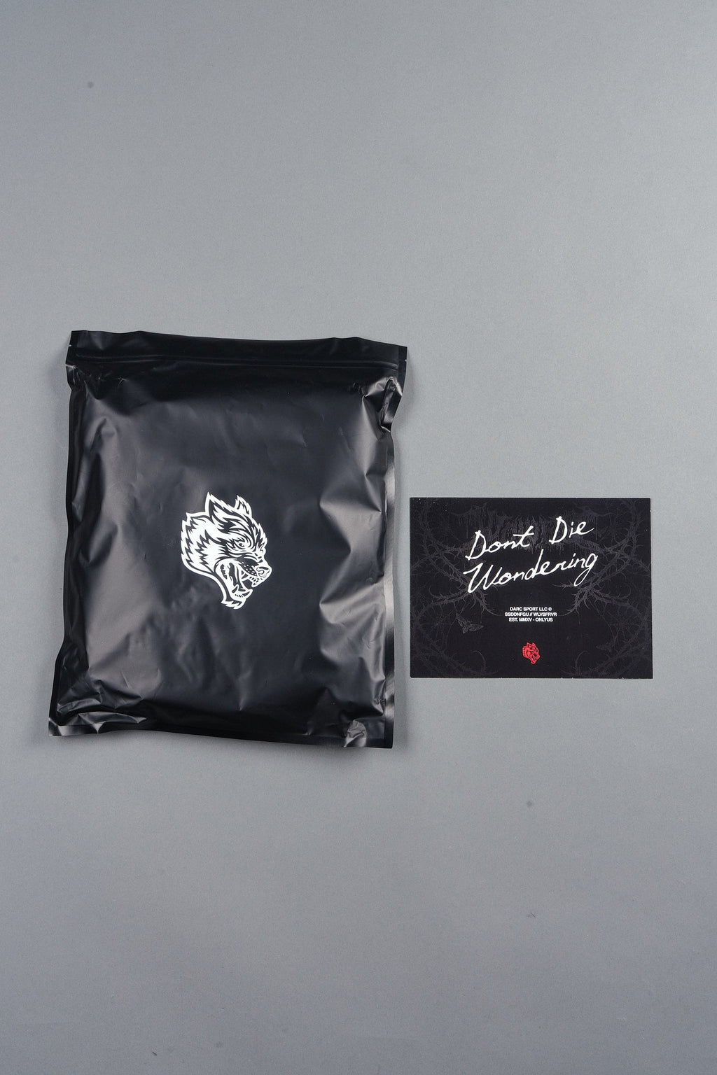 Dont Die Wondering Mystery Tee In Black