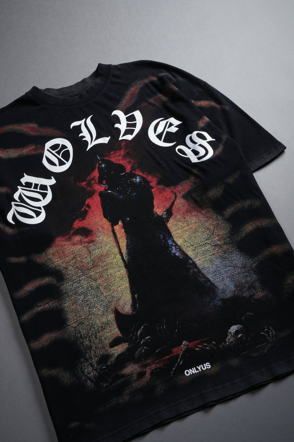 Conquer "Premium" Oversized Tee in Black — imagem 3