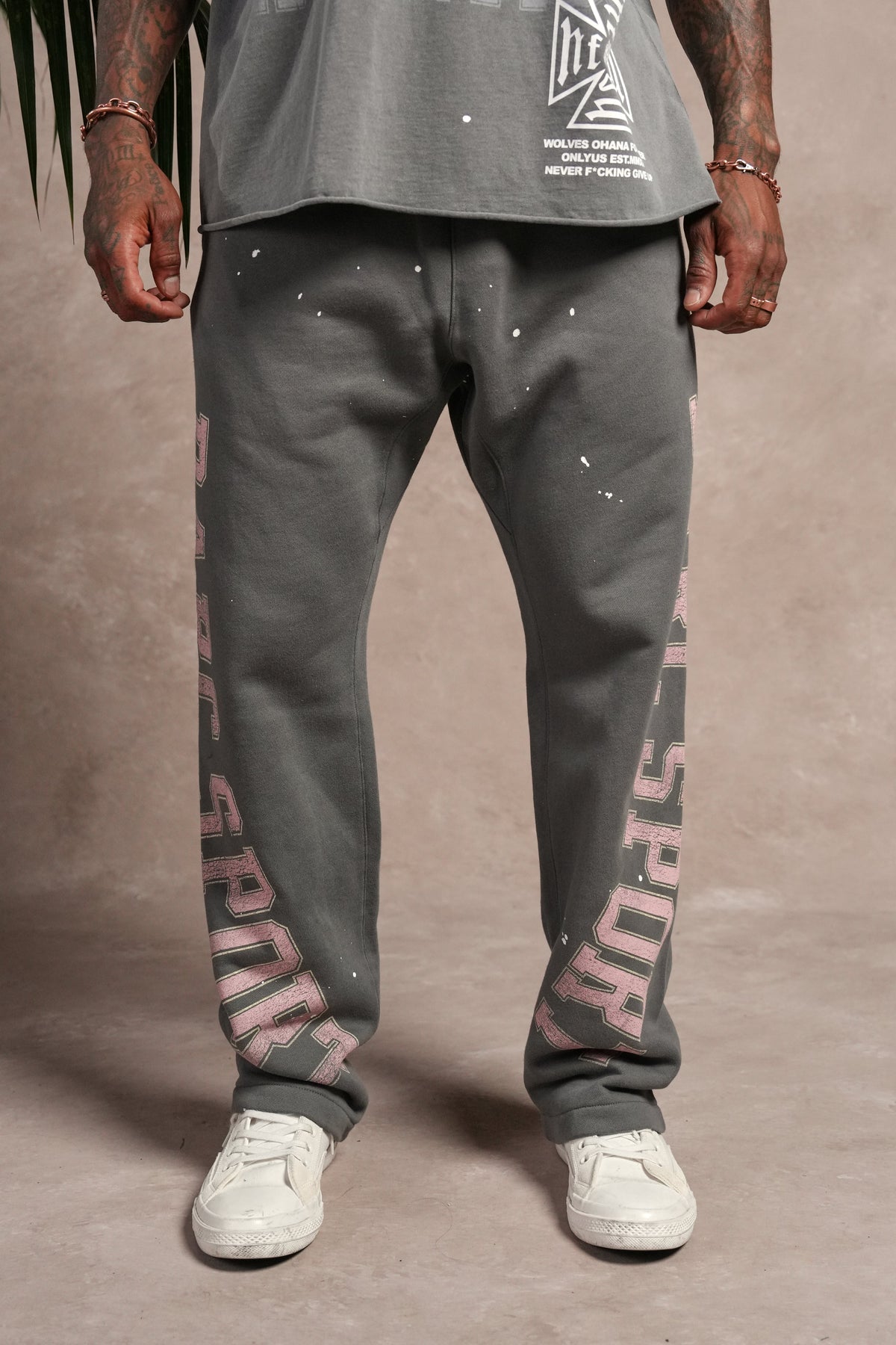 Darc Sport Athletic Club Bigelow Sweat Pants in Slate Gray — imagem principal