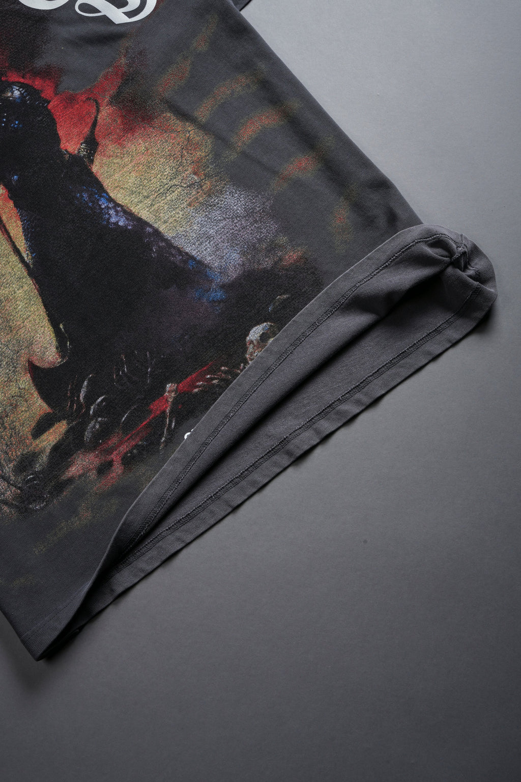 Conquer "Premium" Oversized Tee in Wolf Gray — imagem 4