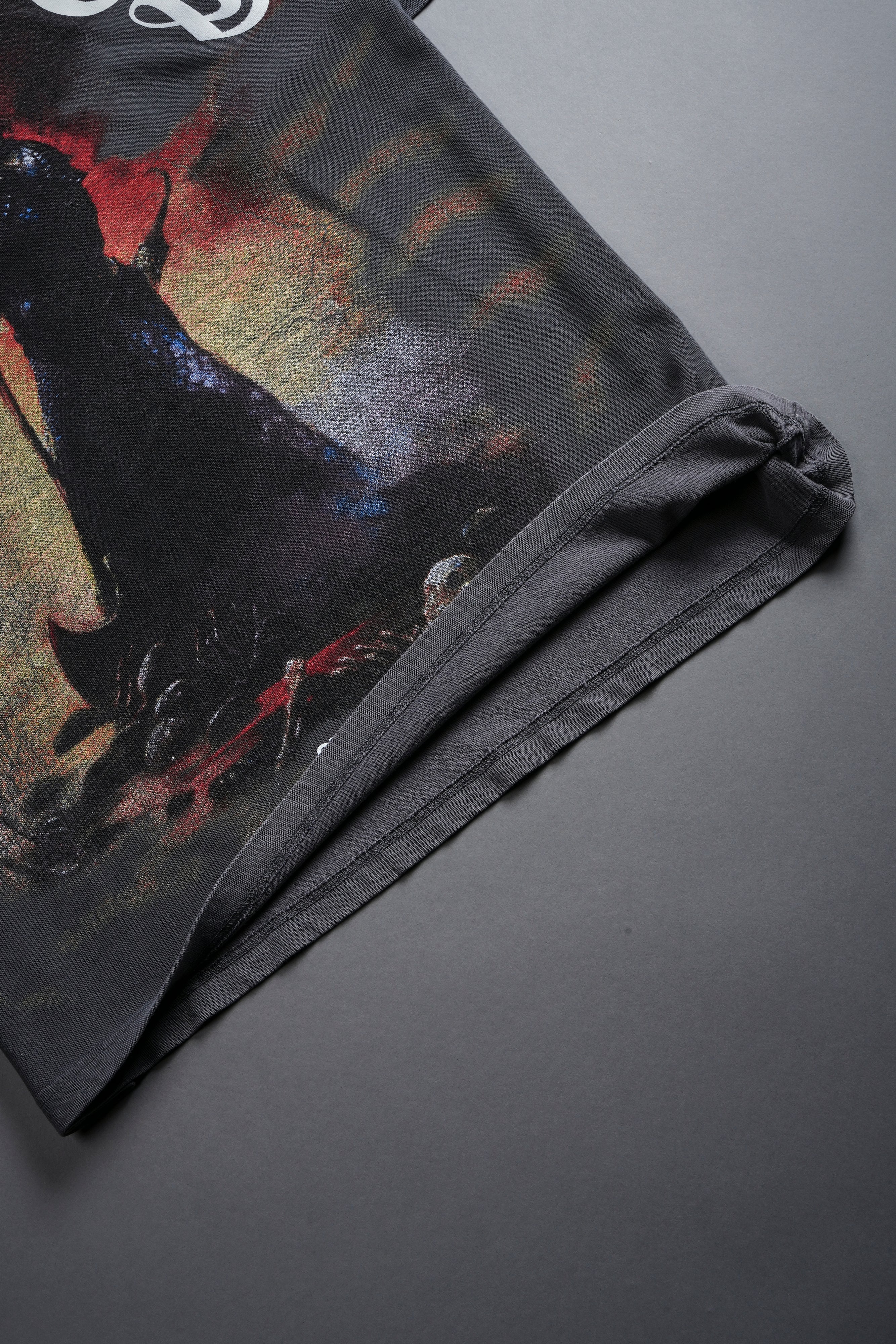 Conquer "Premium" Oversized Tee in Wolf Gray — imagem 4