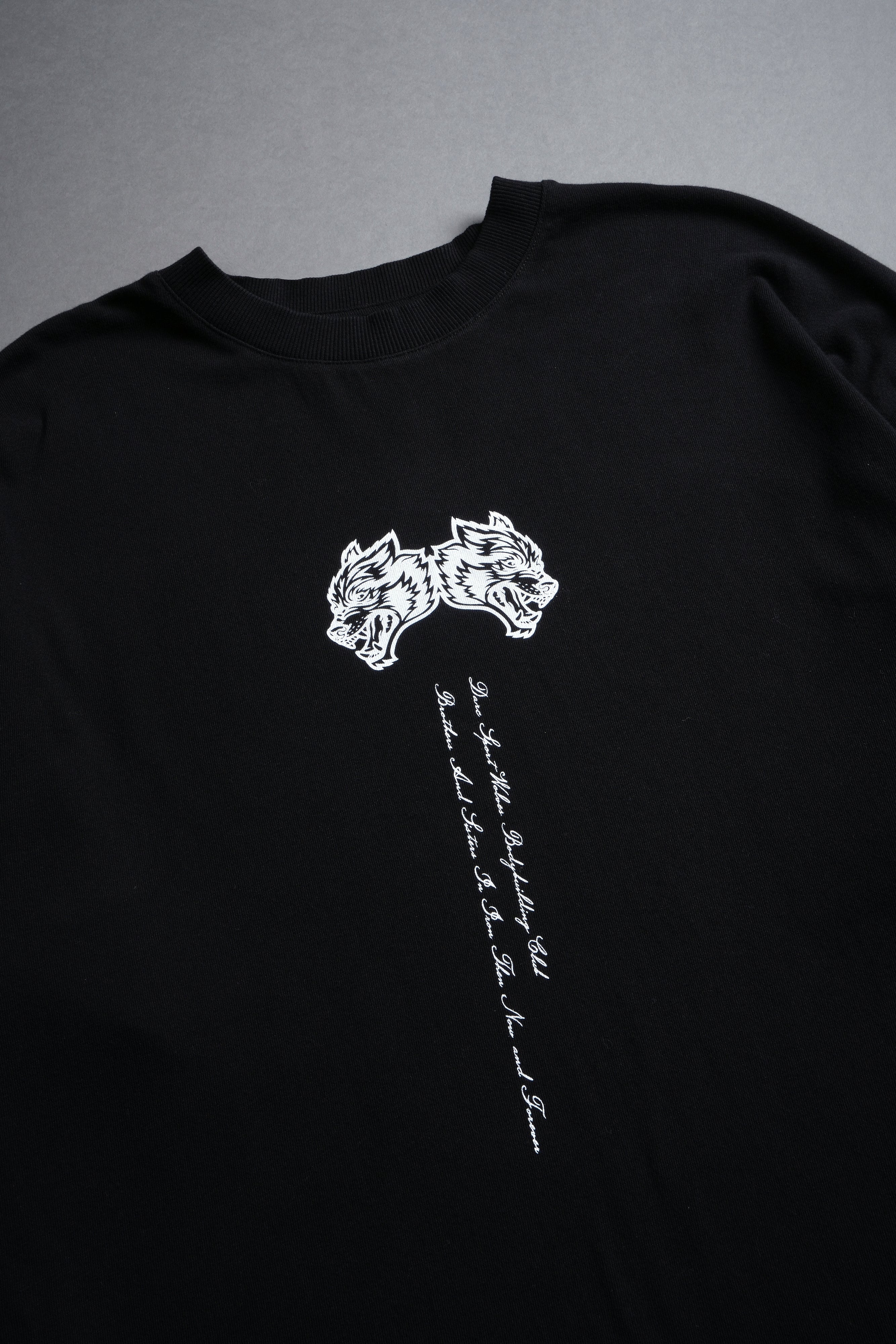 Asgard's Call "Side By Side" Series Premium Tee in Black — imagem 4