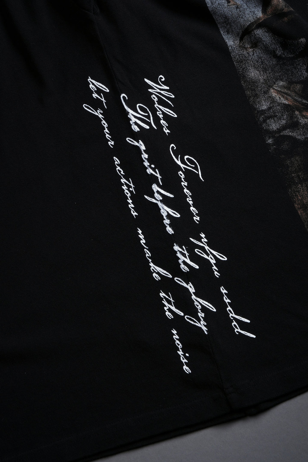 Asgard's Call "Side By Side" Series Premium Tee in Black — imagem 6