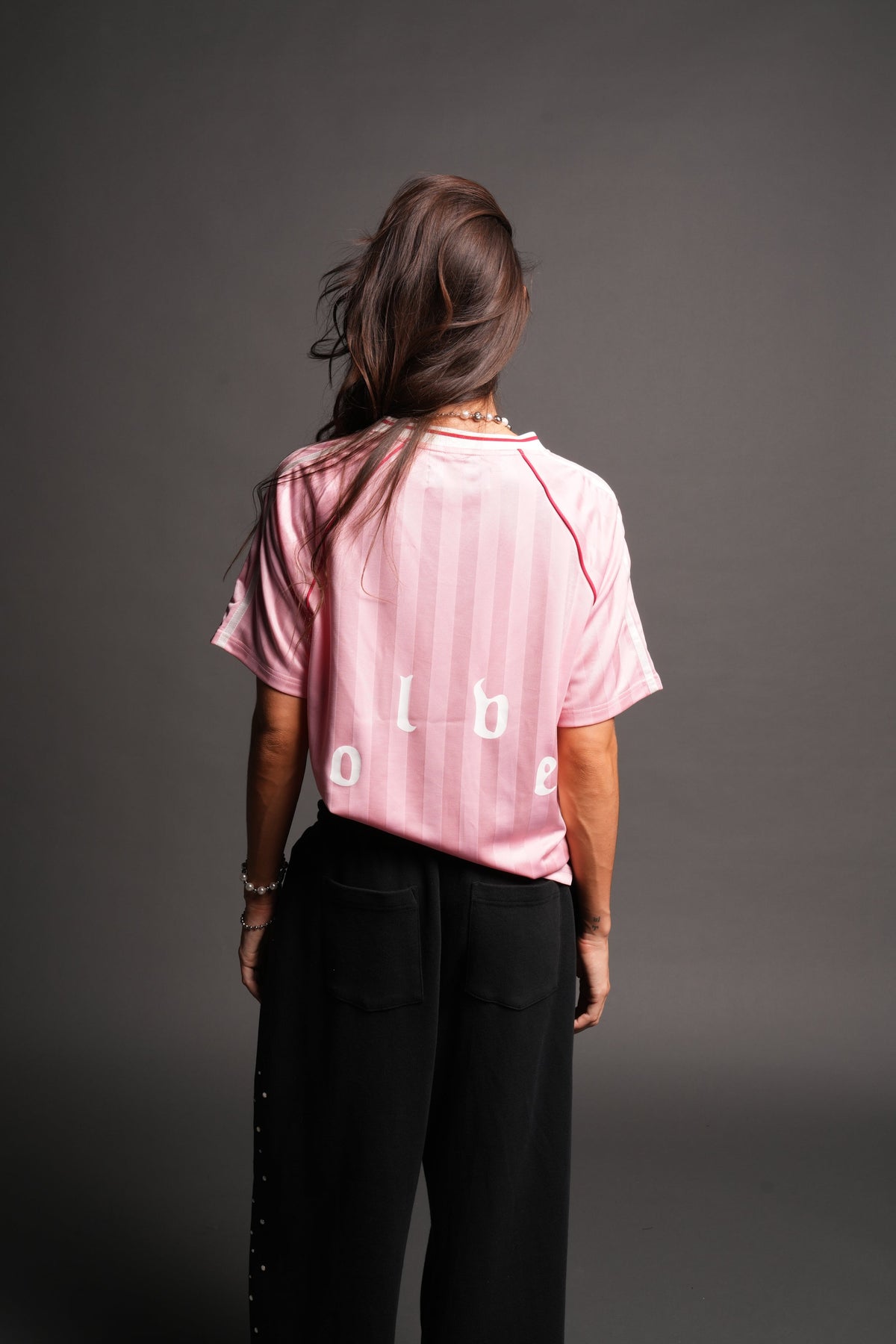 Sakura Forever She Oversized Soccer Jersey in Cherry Blossom — imagem 2