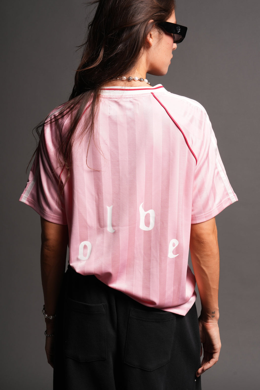 Sakura Forever She Oversized Soccer Jersey in Cherry Blossom — imagem 6