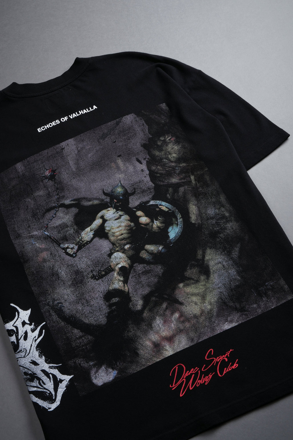 Born Warrior "Side By Side" Series Premium Tee in Black — imagem 7
