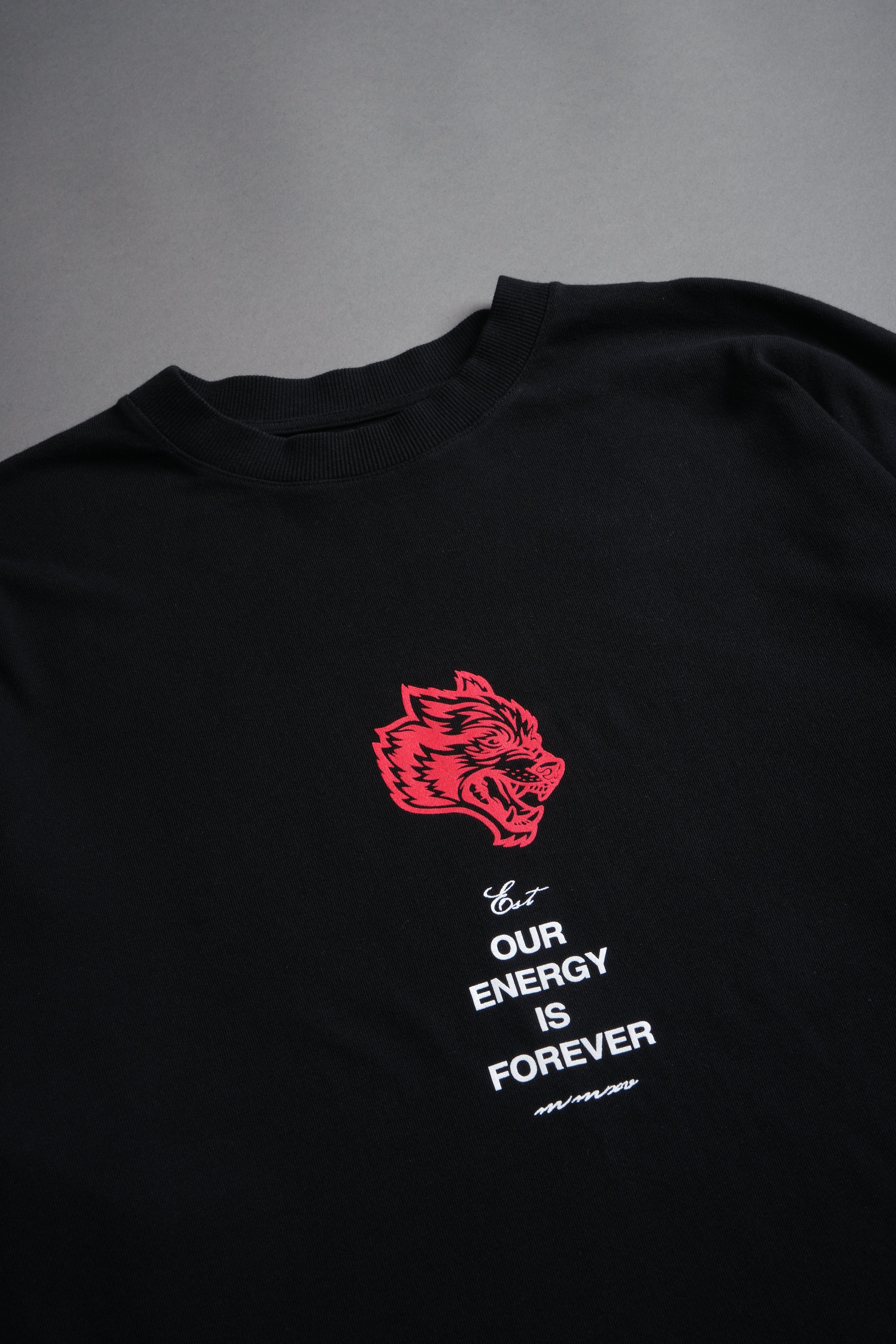 Hanma Legacy "Premium" Oversized Tee in Black — imagem 9