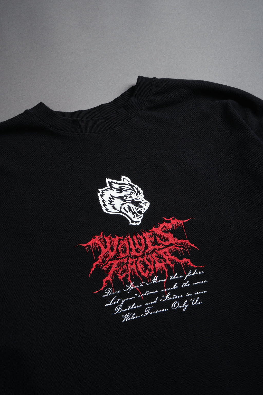 Jack Hammer "Premium" Oversized Tee in Black — imagem 11