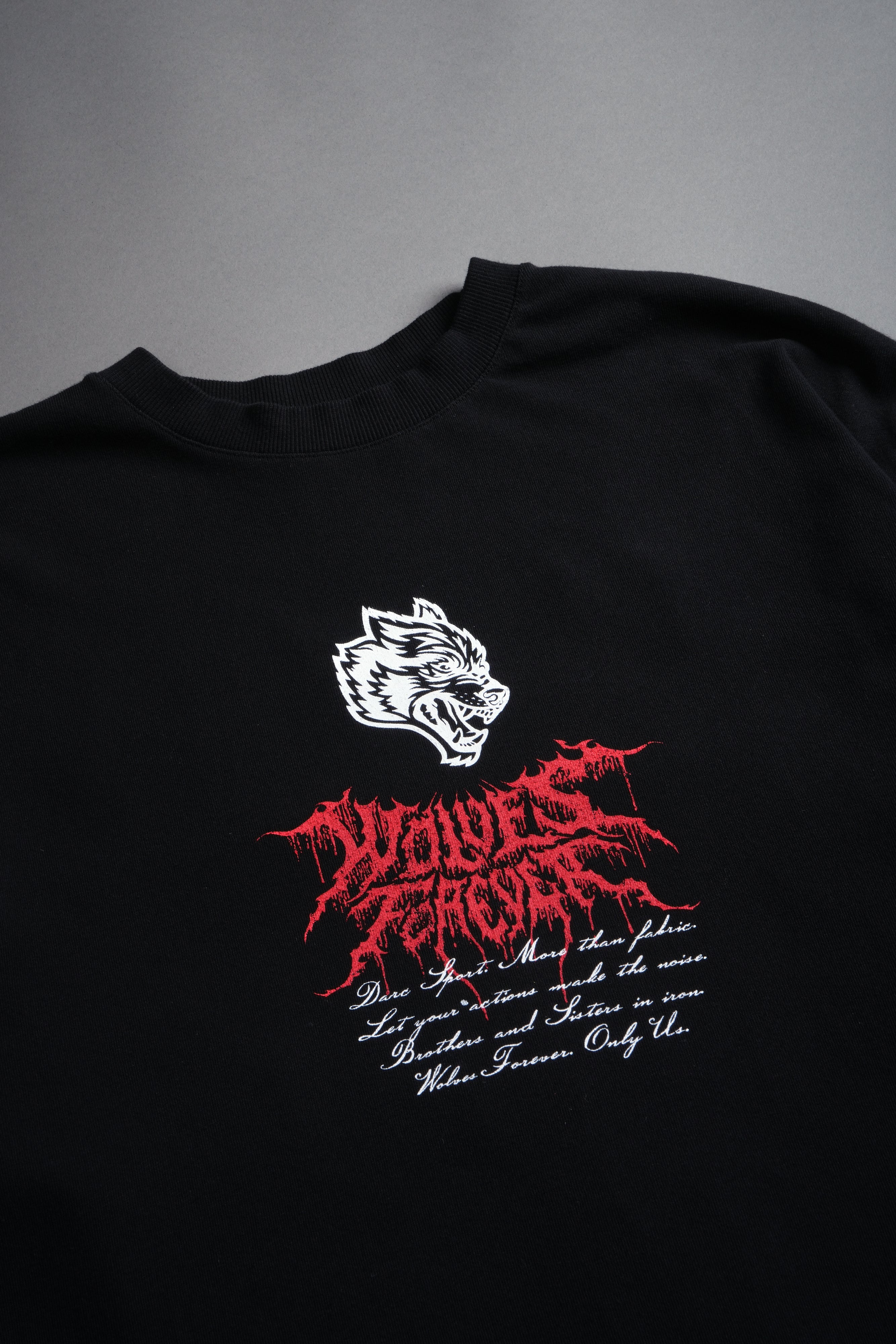 Jack Hammer "Premium" Oversized Tee in Black — imagem 11
