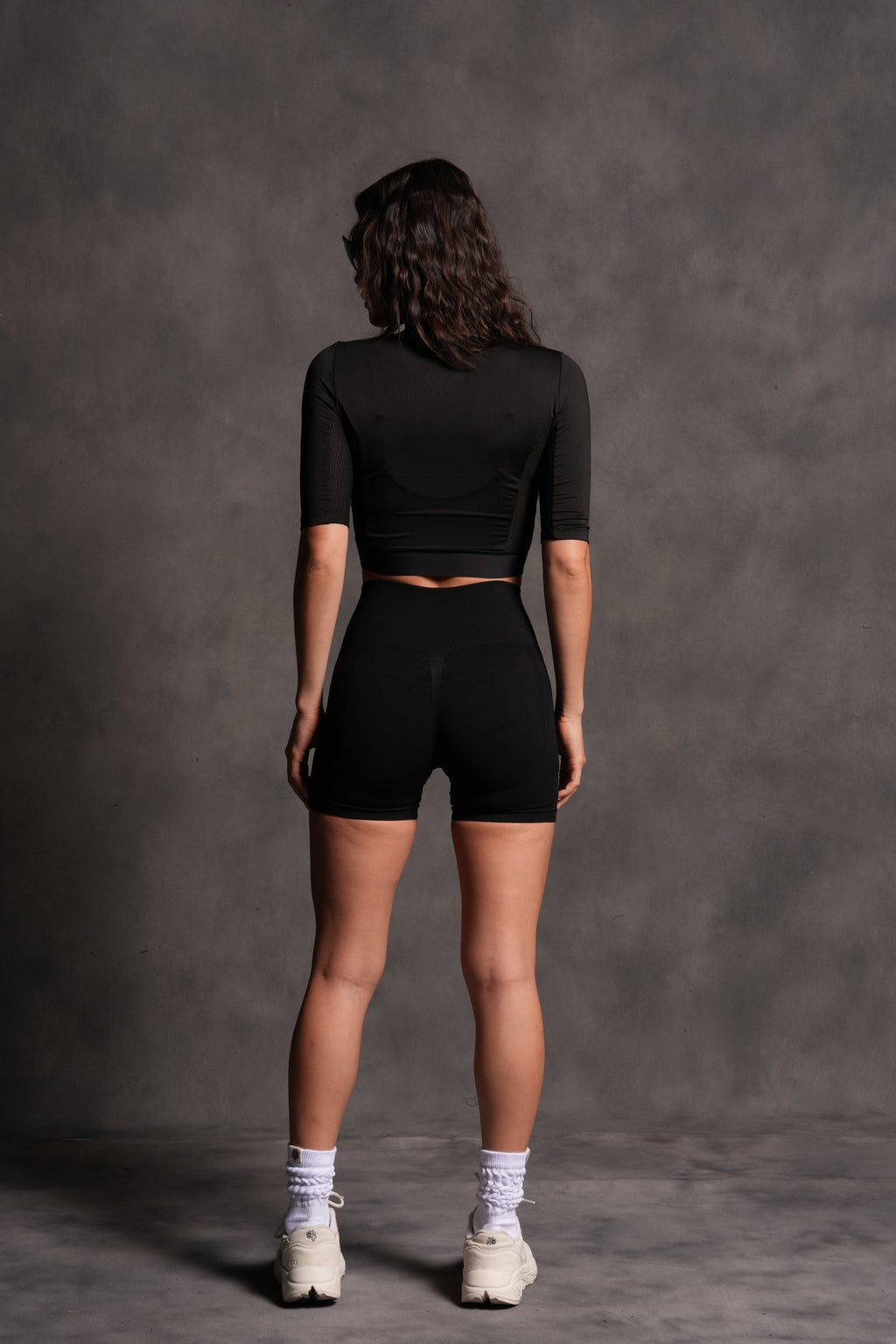 Big Wolf She Cycling Jersey in Black