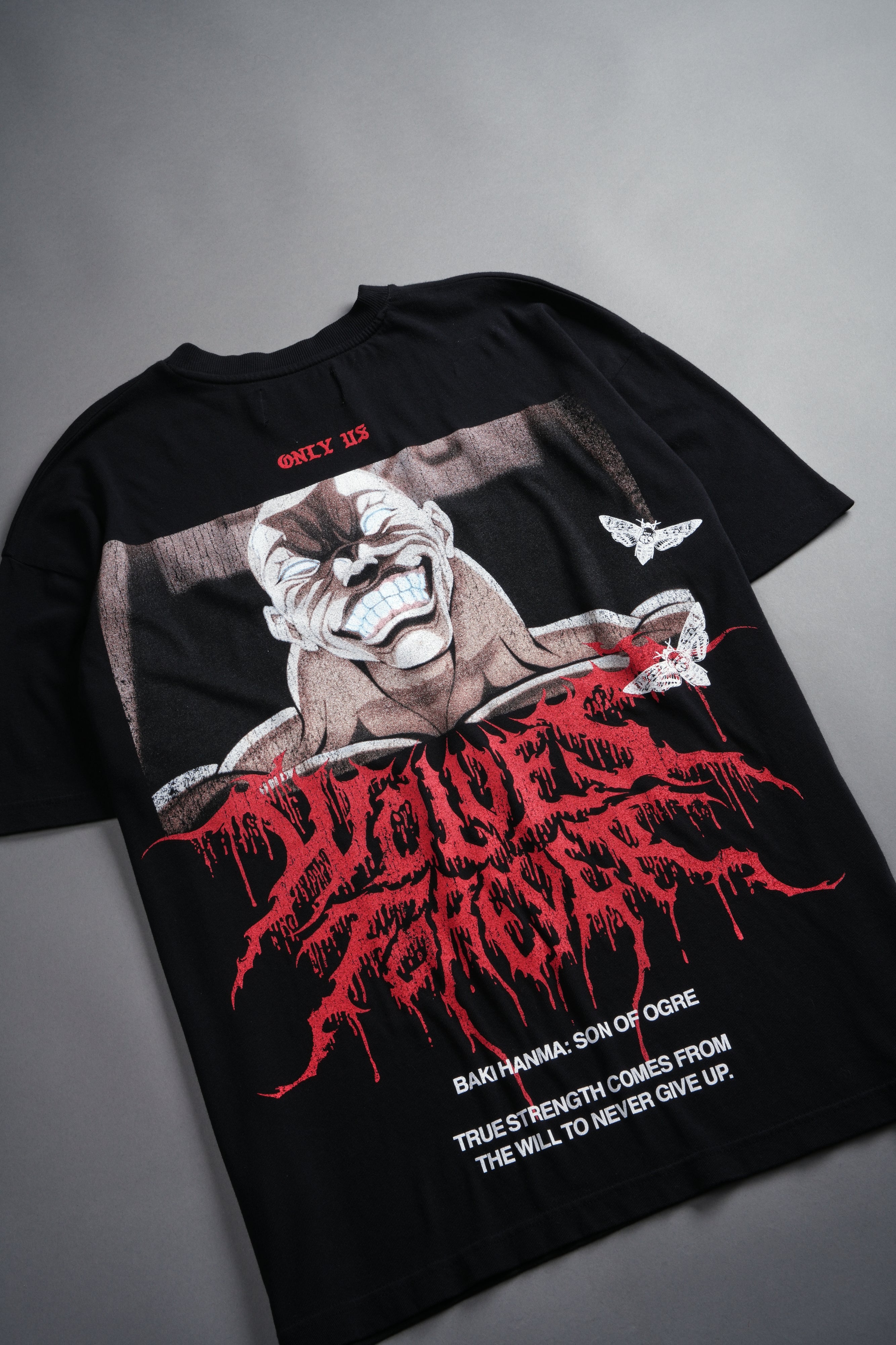 Jack Hammer "Premium" Oversized Tee in Black — imagem 10
